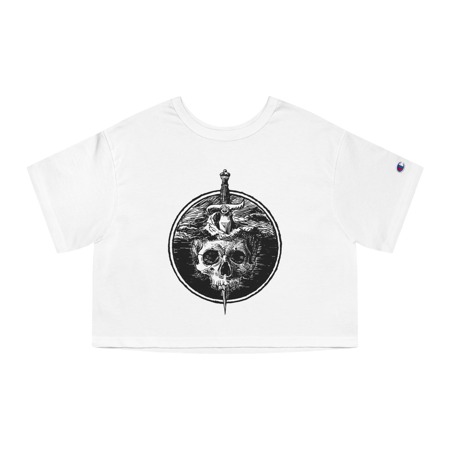 Champion Heritage Crop Top Tee | Sea of Treachery Sigil
