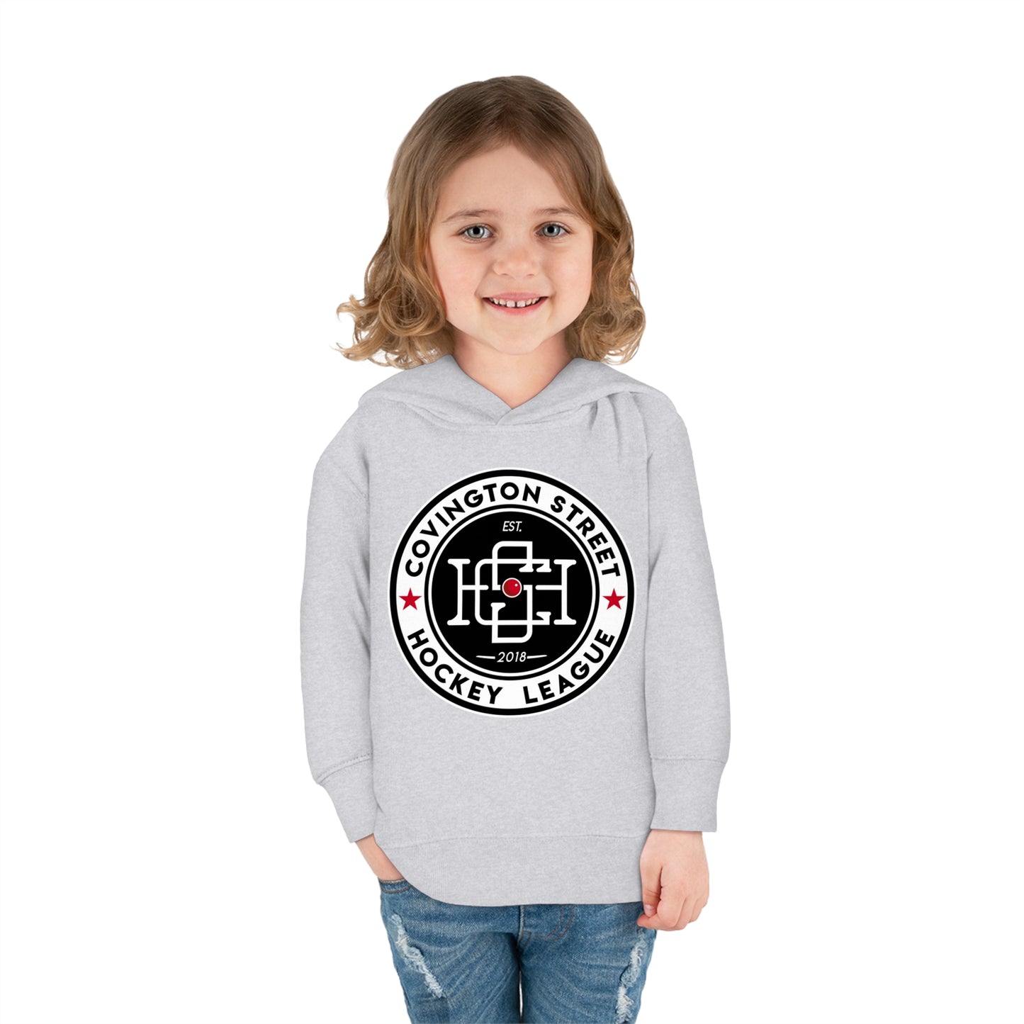 Toddler Pullover Fleece Hoodie | CSHL Logo