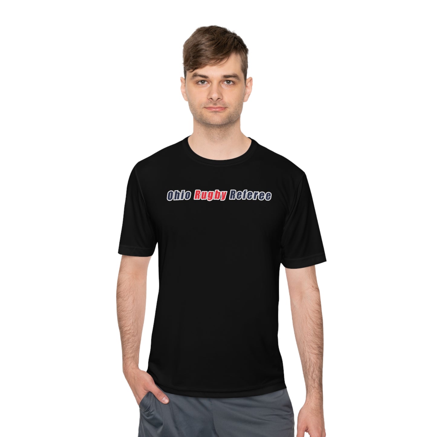 Unisex Moisture Wicking Tee | Ohio Rugby Referee Society