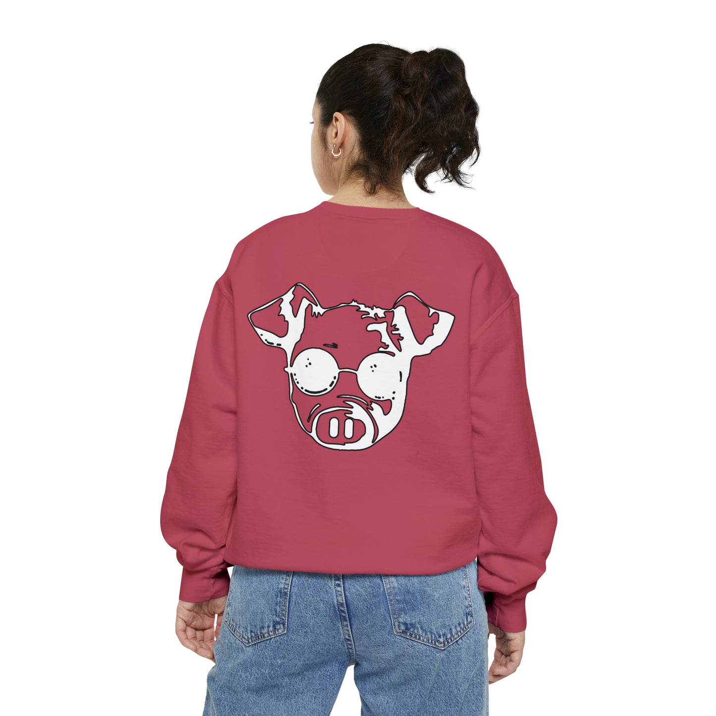 Unisex Comfort Colors Crewneck Sweatshirt | The Blind Pig Glasses