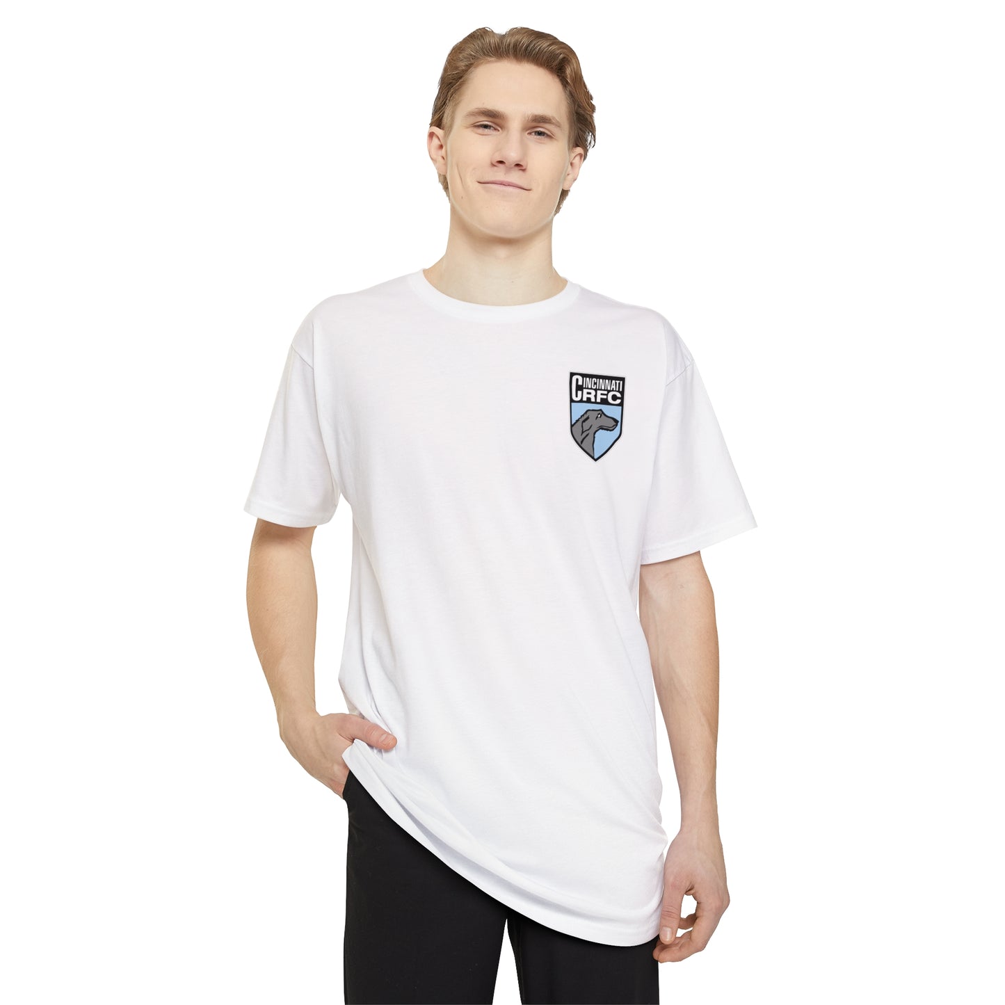 Unisex Long Body Urban Tee | CRFC Cincinnati Wolfhounds Cityscape