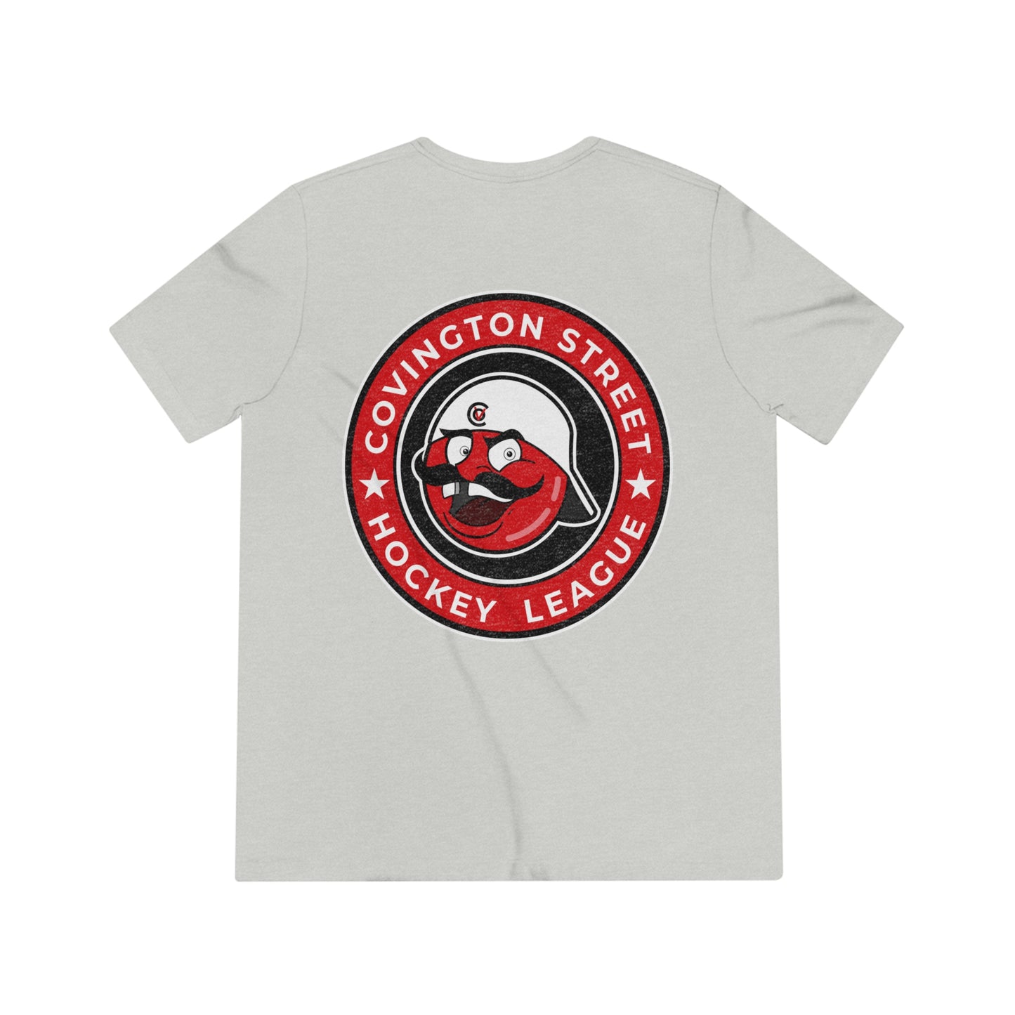 Unisex Triblend Tee | CSHL Cov Red Ball