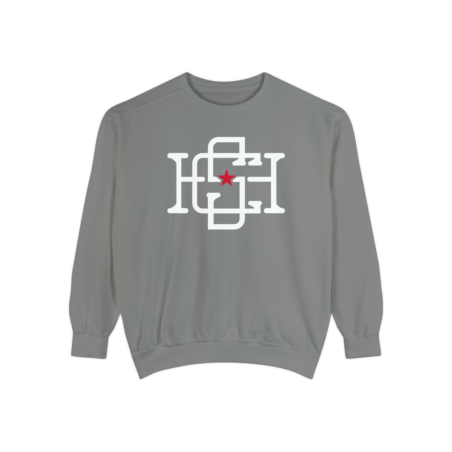 Unisex Comfort Colors Crewneck Sweatshirt | CSHL Knot Logo