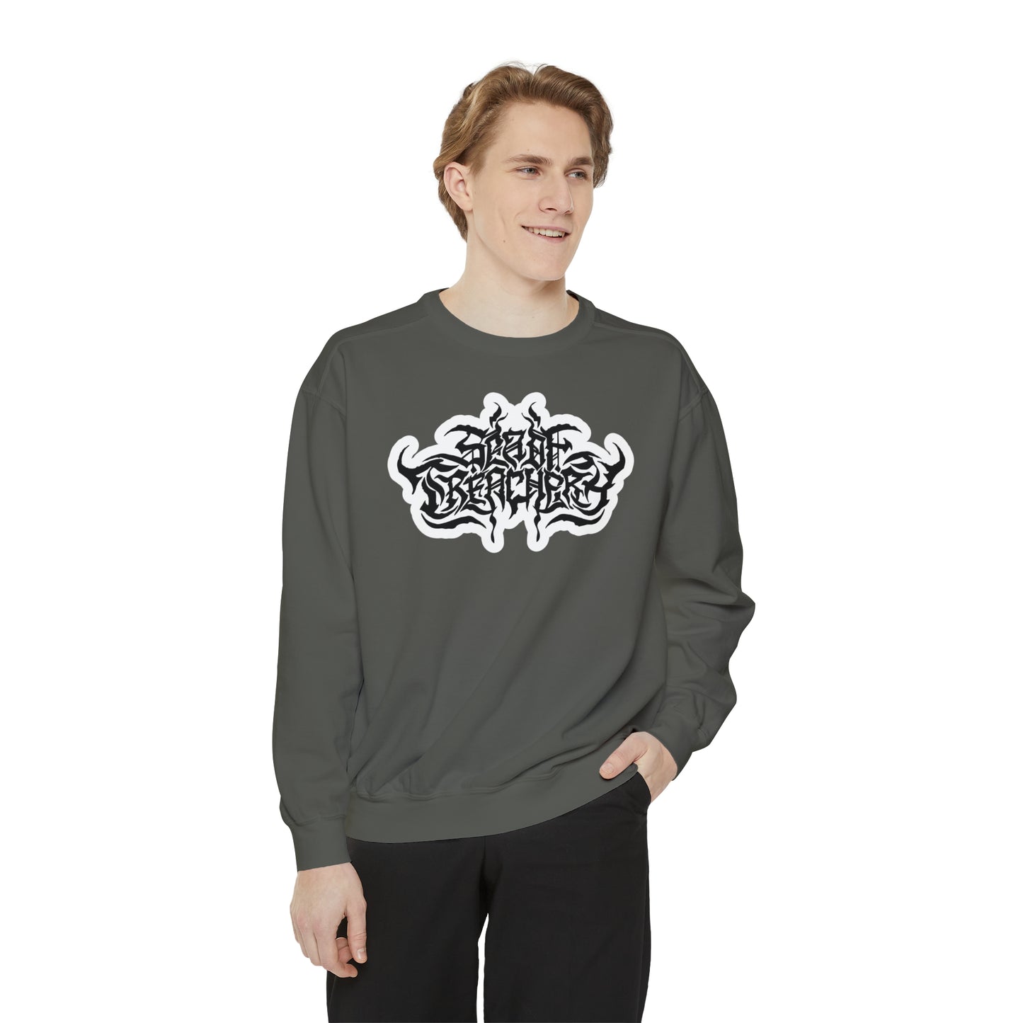 Unisex Comfort Colors Crewneck Sweatshirt | Sea of Treachery Logo