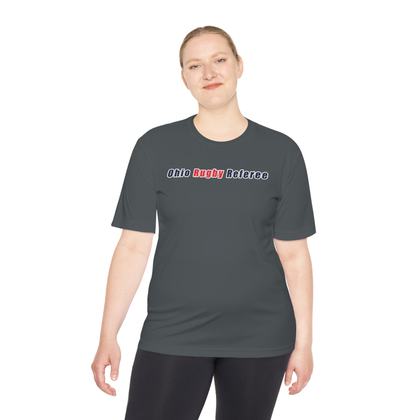 Unisex Moisture Wicking Tee | Ohio Rugby Referee Society