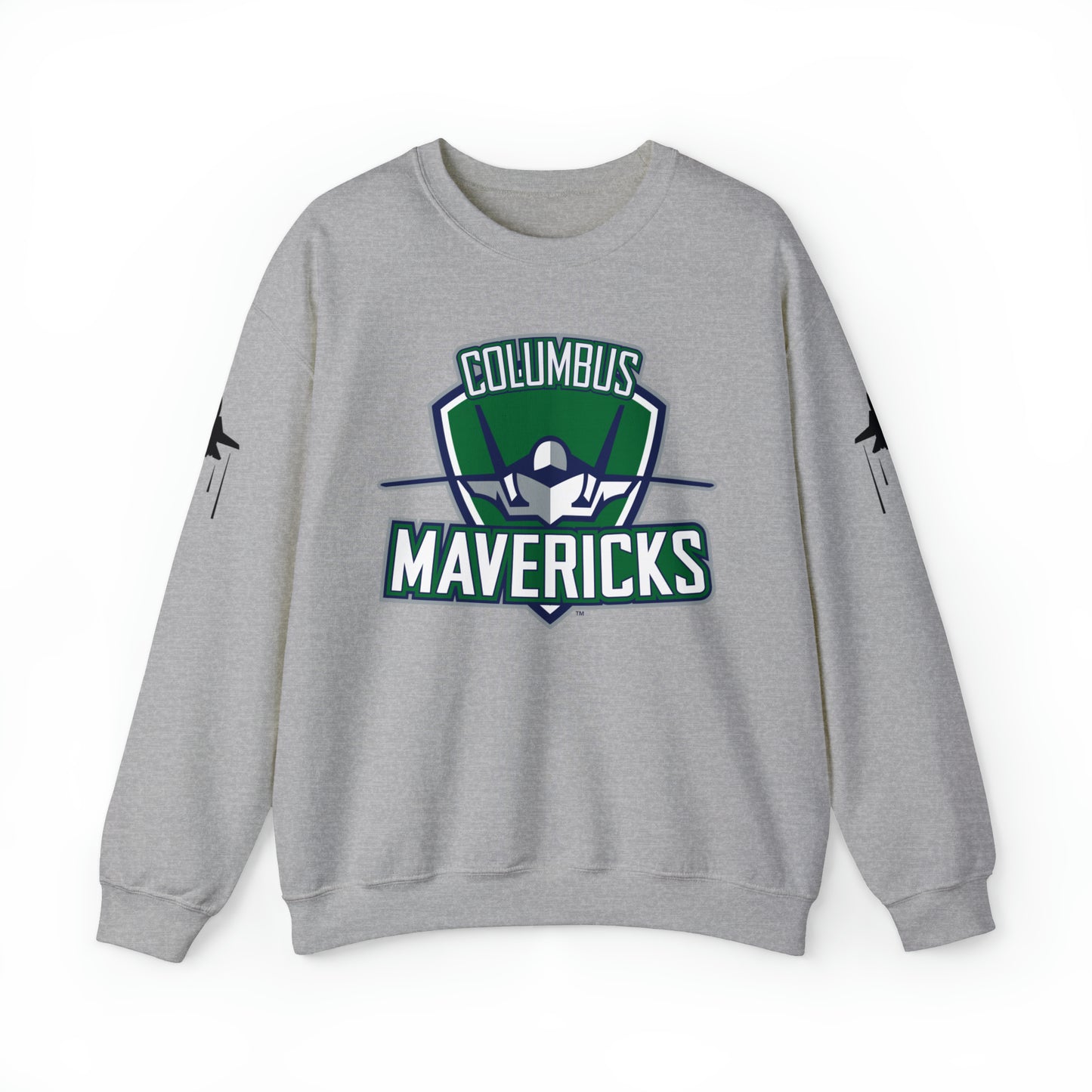 Unisex Heavy Blend™ Crewneck Sweatshirt | Columbus Mavericks Jet
