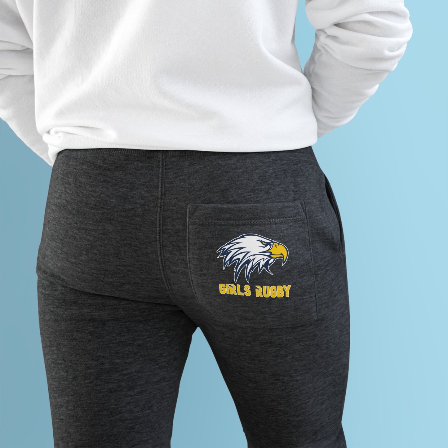 Unisex Premium Fleece Joggers | Cincinnati Girls Rugby Logo Color