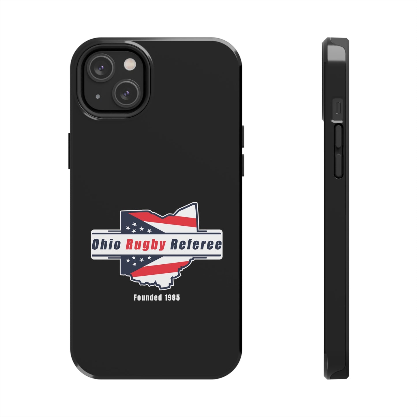 Black Tough Phone Cases | Ohio Rugby Referee Society