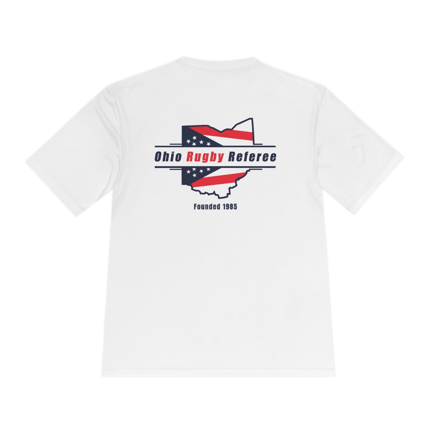 Unisex Moisture Wicking Tee | Ohio Rugby Referee Society