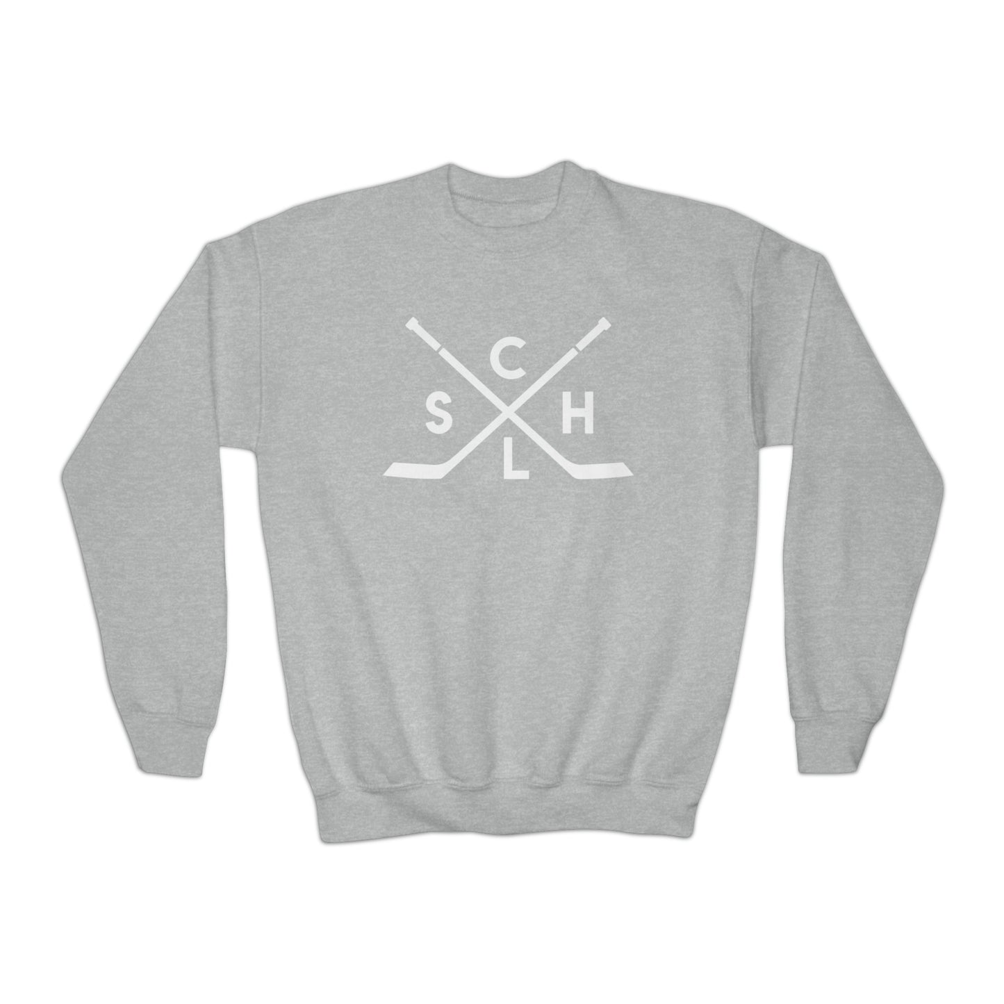 Youth Crewneck Sweatshirt | CSHL X-Sticks