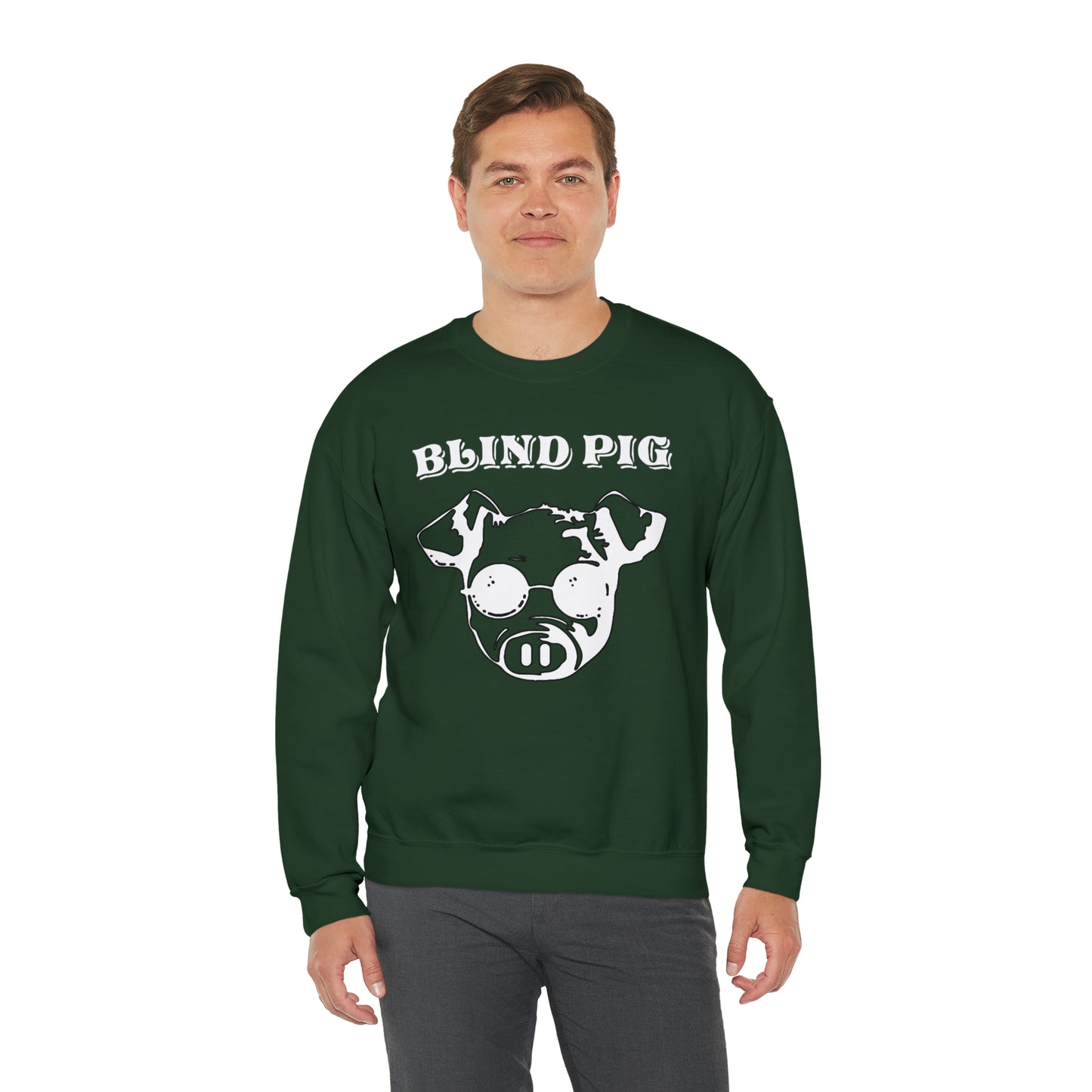 Unisex Heavy Blend™ Crewneck | The Blind Pig Glasses