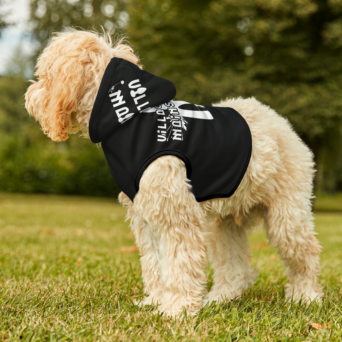 Dog/Cat Hoodie | Villagers of Mainstrasse VOM Words w/ Sights