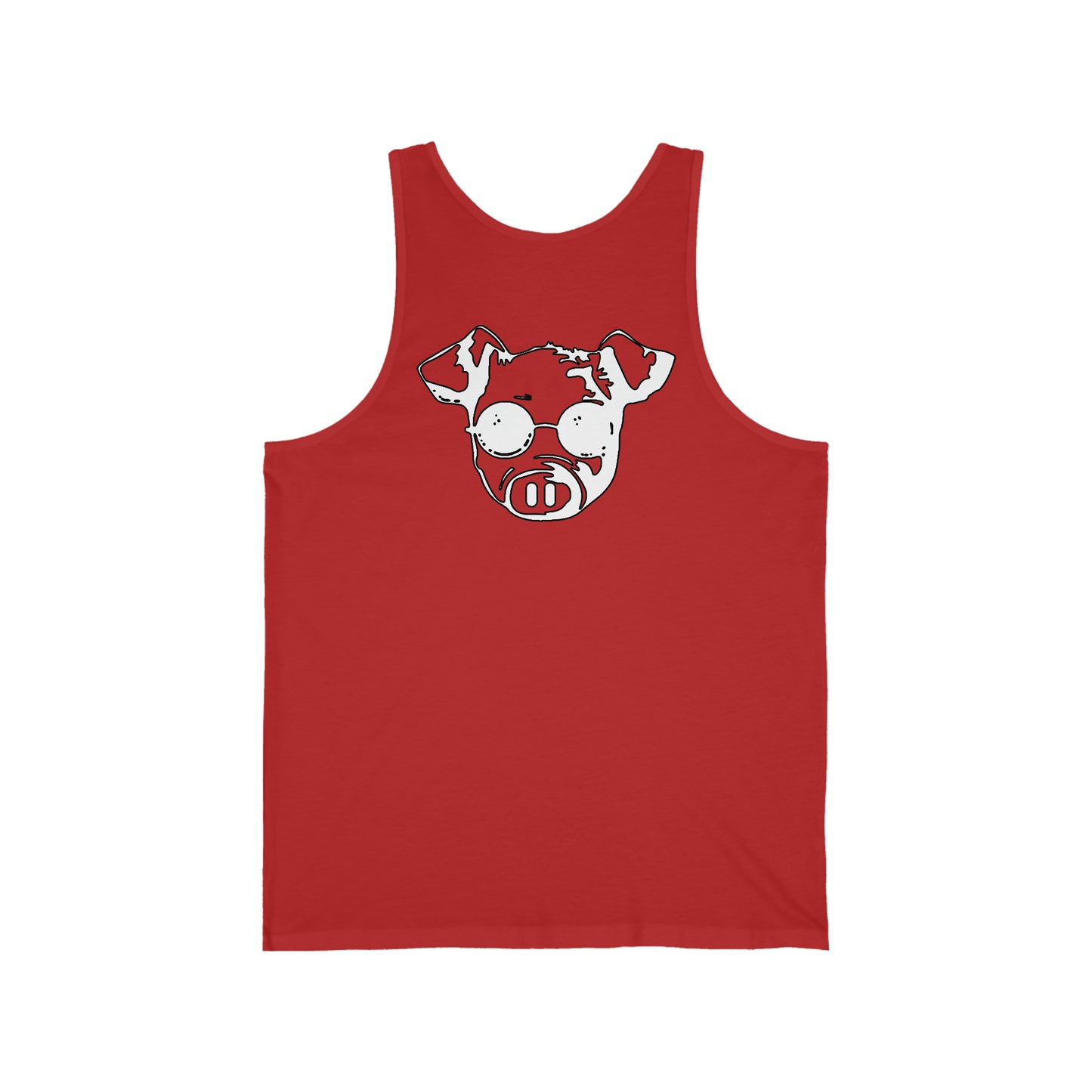 Unisex Jersey Tank | The Blind Pig Glasses