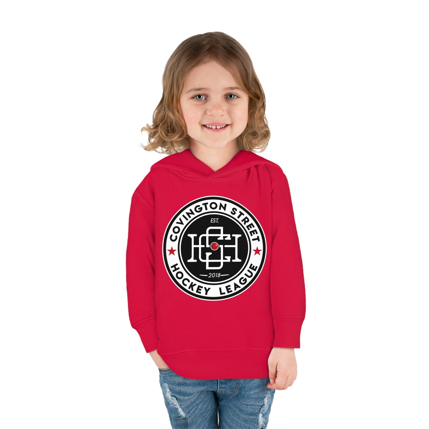 Toddler Pullover Fleece Hoodie | CSHL Logo