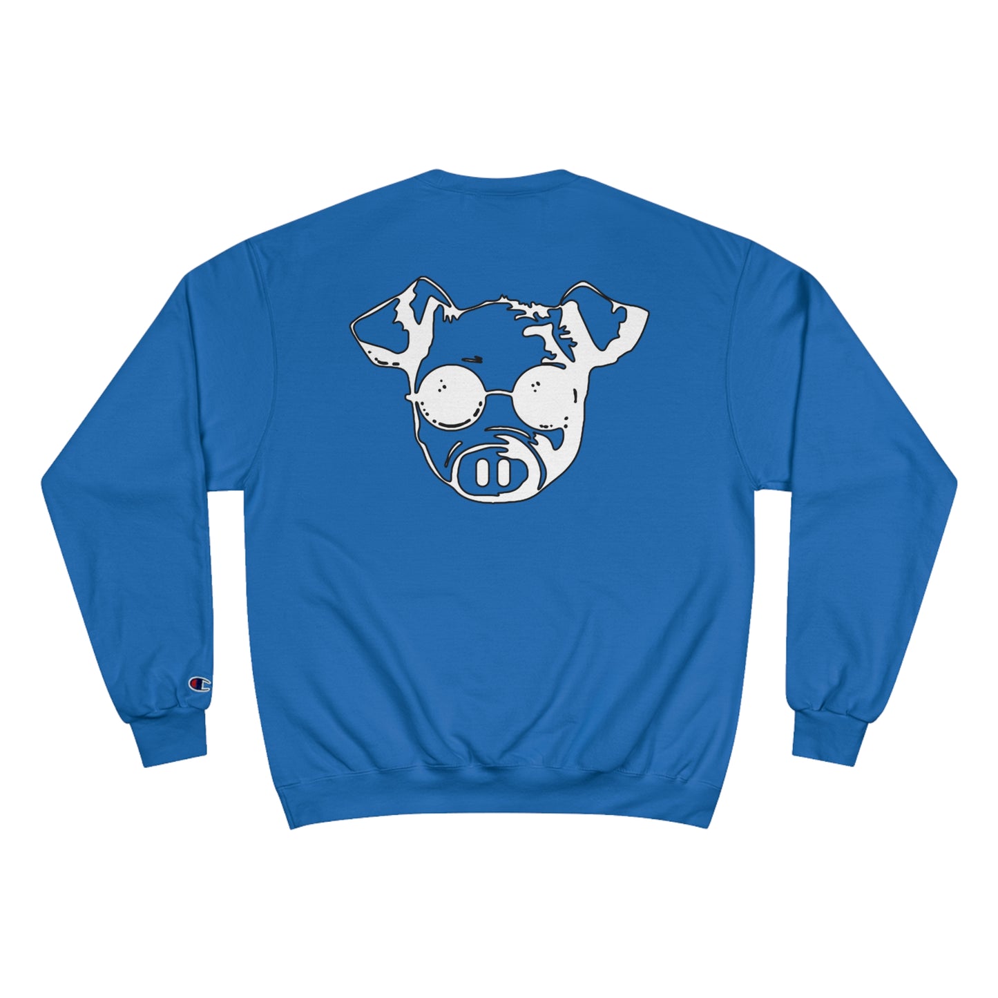 Unisex Champion Crewneck | The Blind Pig Glasses