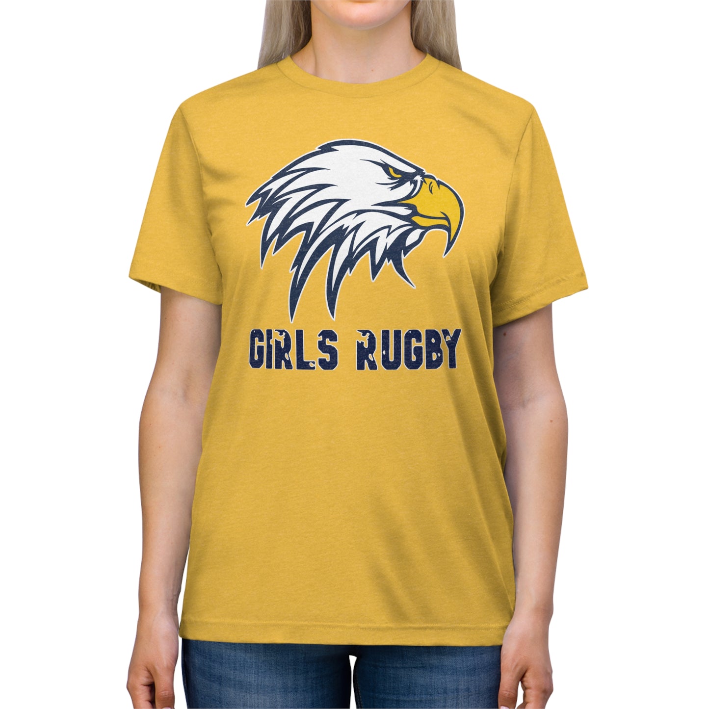 Unisex Triblend Tee | Cincinnati Girls Rugby Logo Color