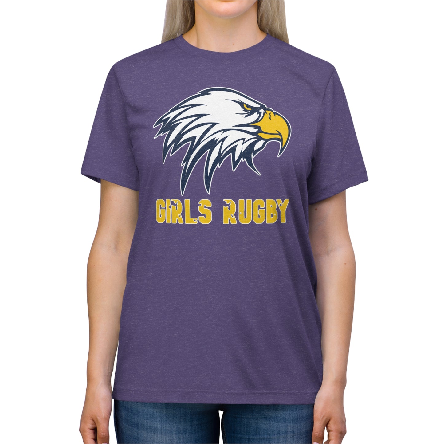 Unisex Triblend Tee | Cincinnati Girls Rugby Logo Color