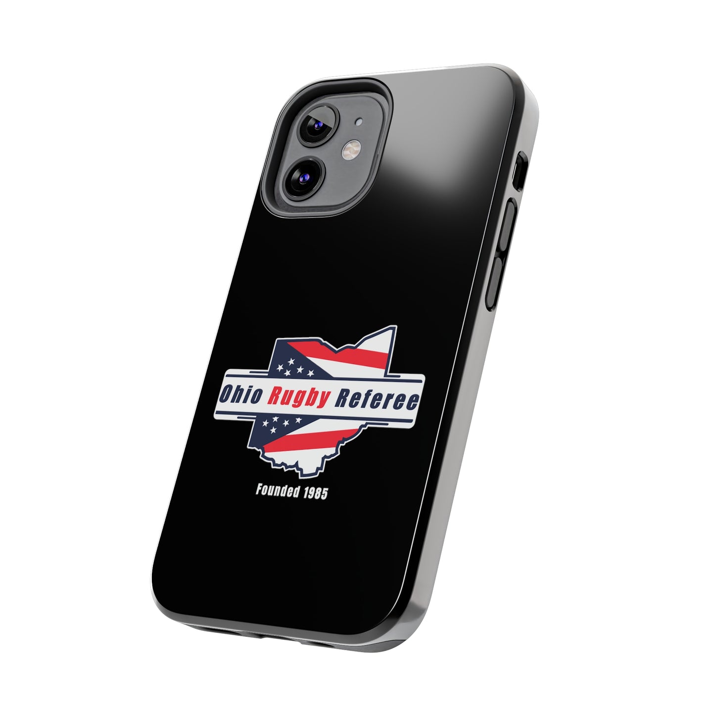 Black Tough Phone Cases | Ohio Rugby Referee Society