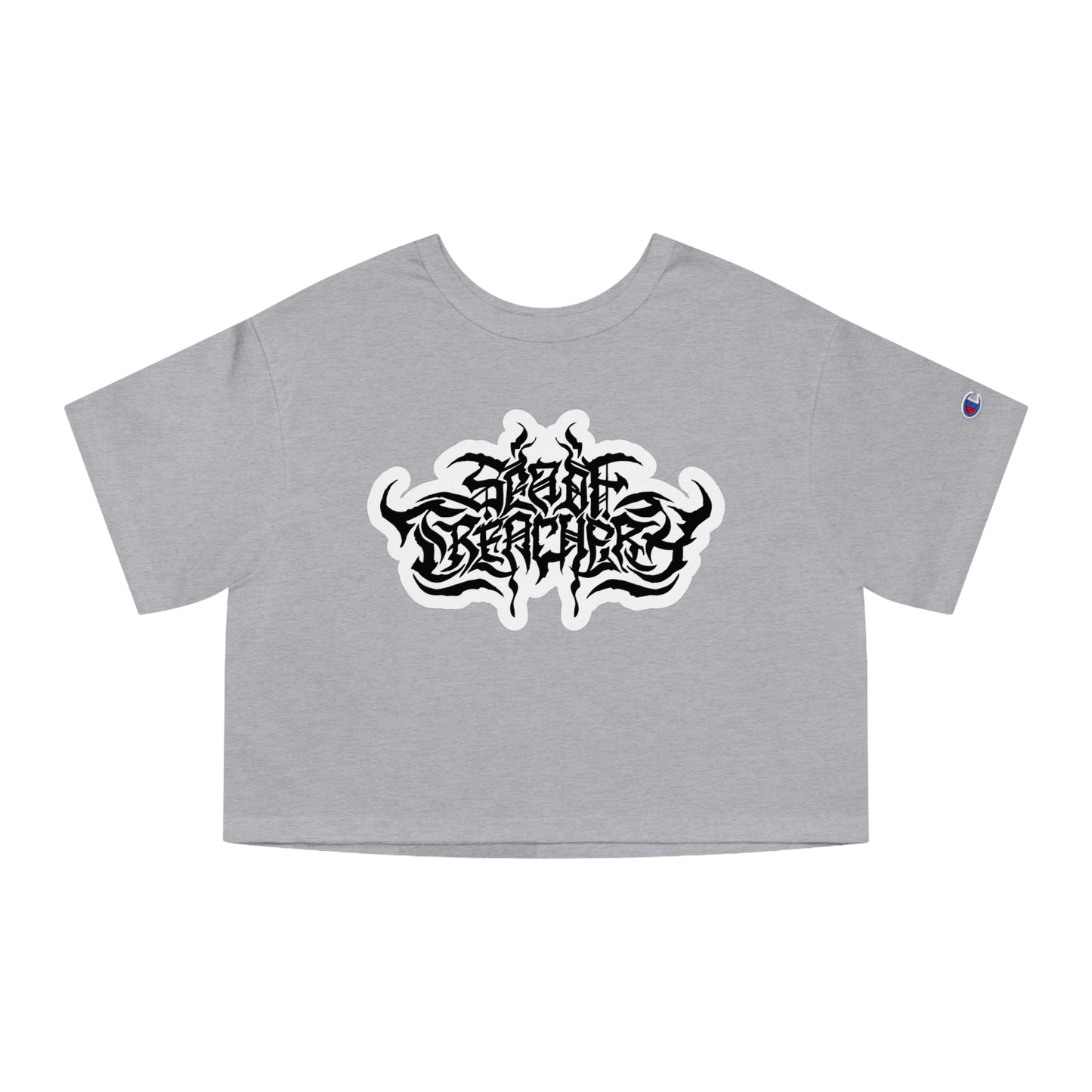 Champion Heritage Crop Top Tee | Sea of Treachery