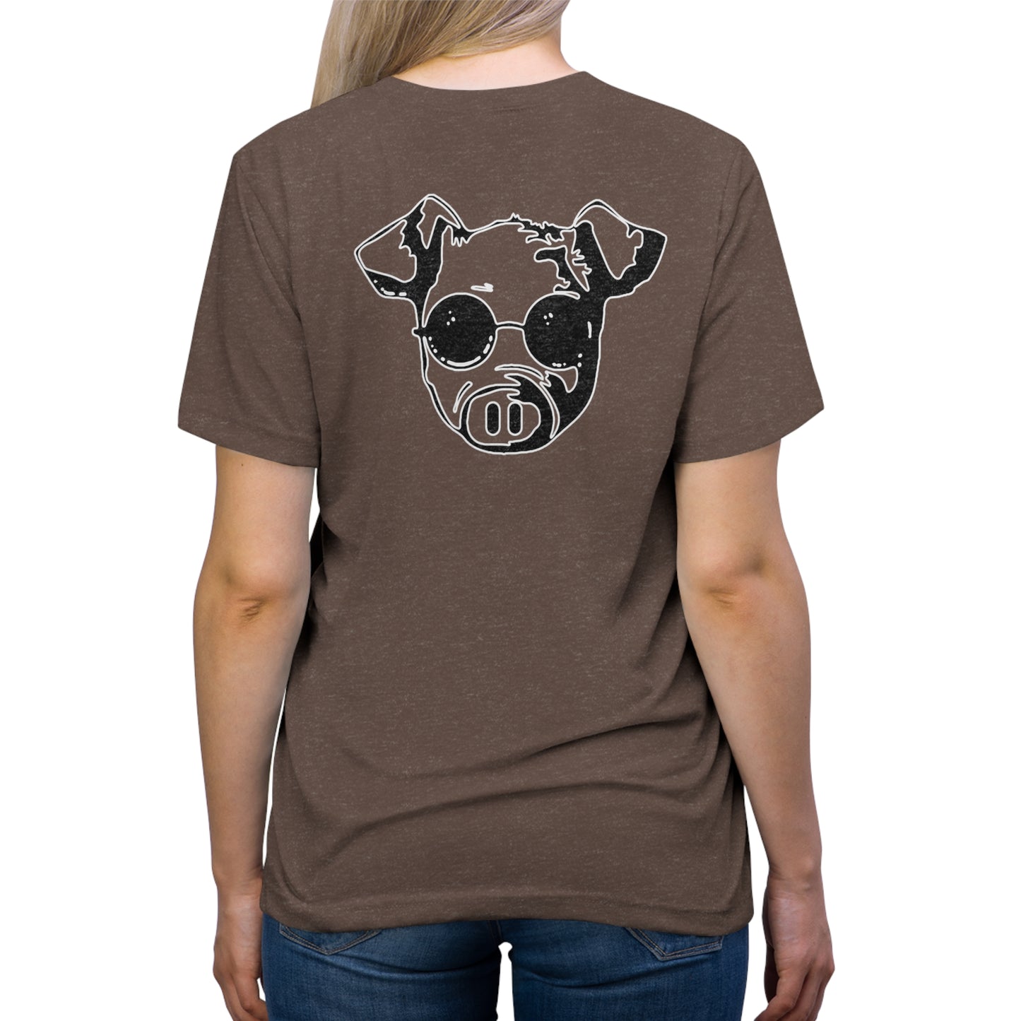 Unisex UltraSoft Triblend Tee | The Blind Pig Glasses