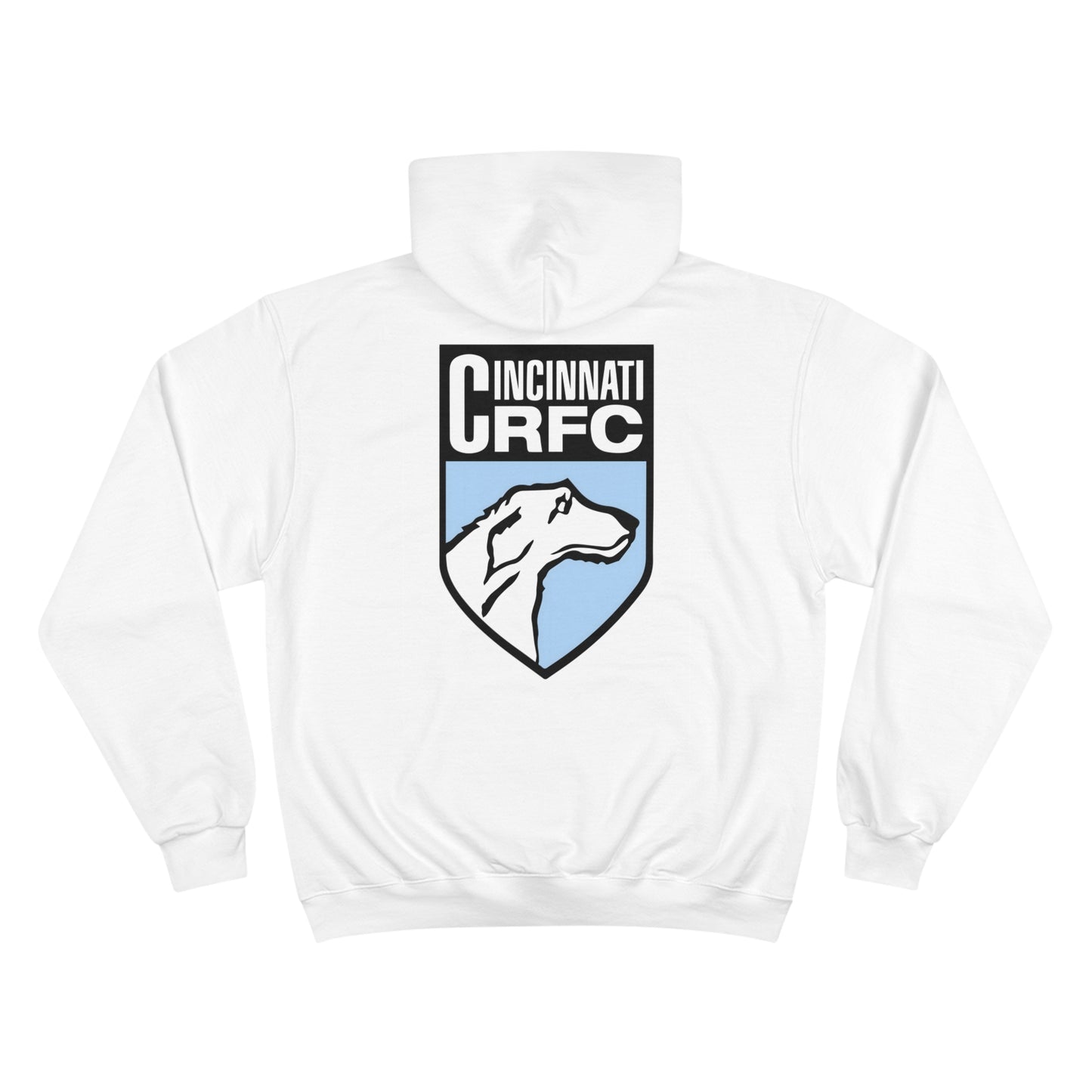 Unisex Champion Hoodie | CRFC Wolfhounds Blue Crest