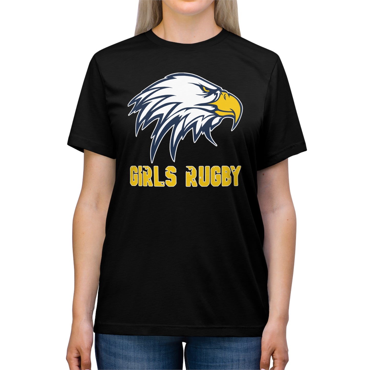 Unisex Triblend Tee | Cincinnati Girls Rugby Logo Color