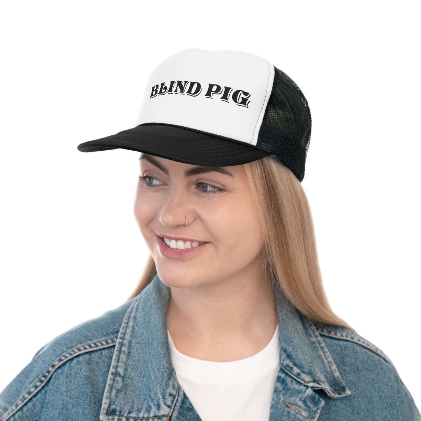 Trucker Cap | The Blind Pig Lettering
