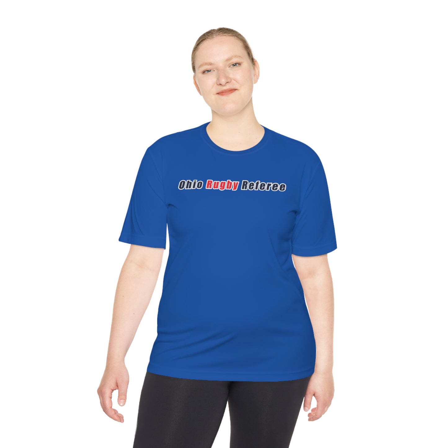 Unisex Moisture Wicking Tee | Ohio Rugby Referee Society