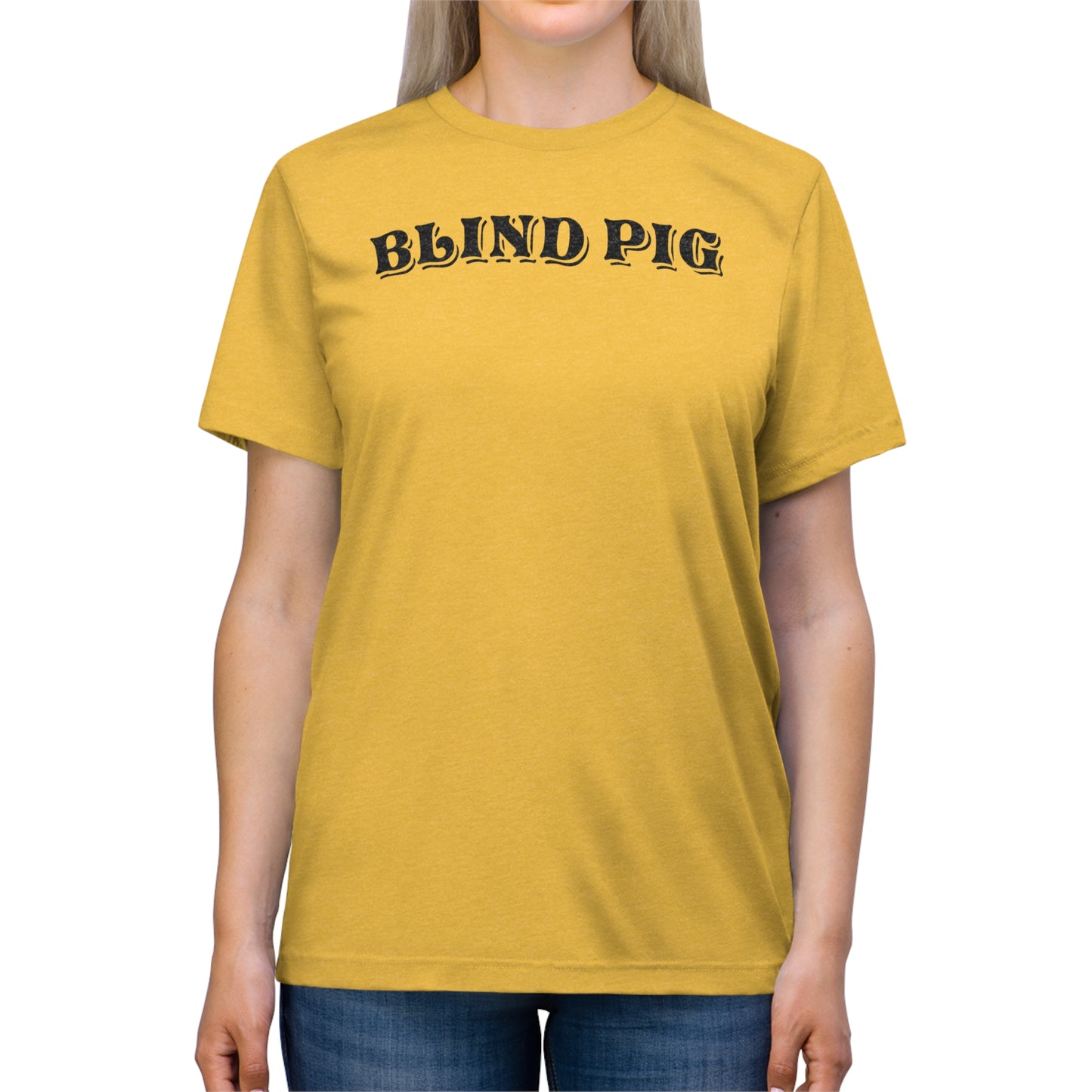 Unisex UltraSoft Triblend Tee | The Blind Pig Glasses