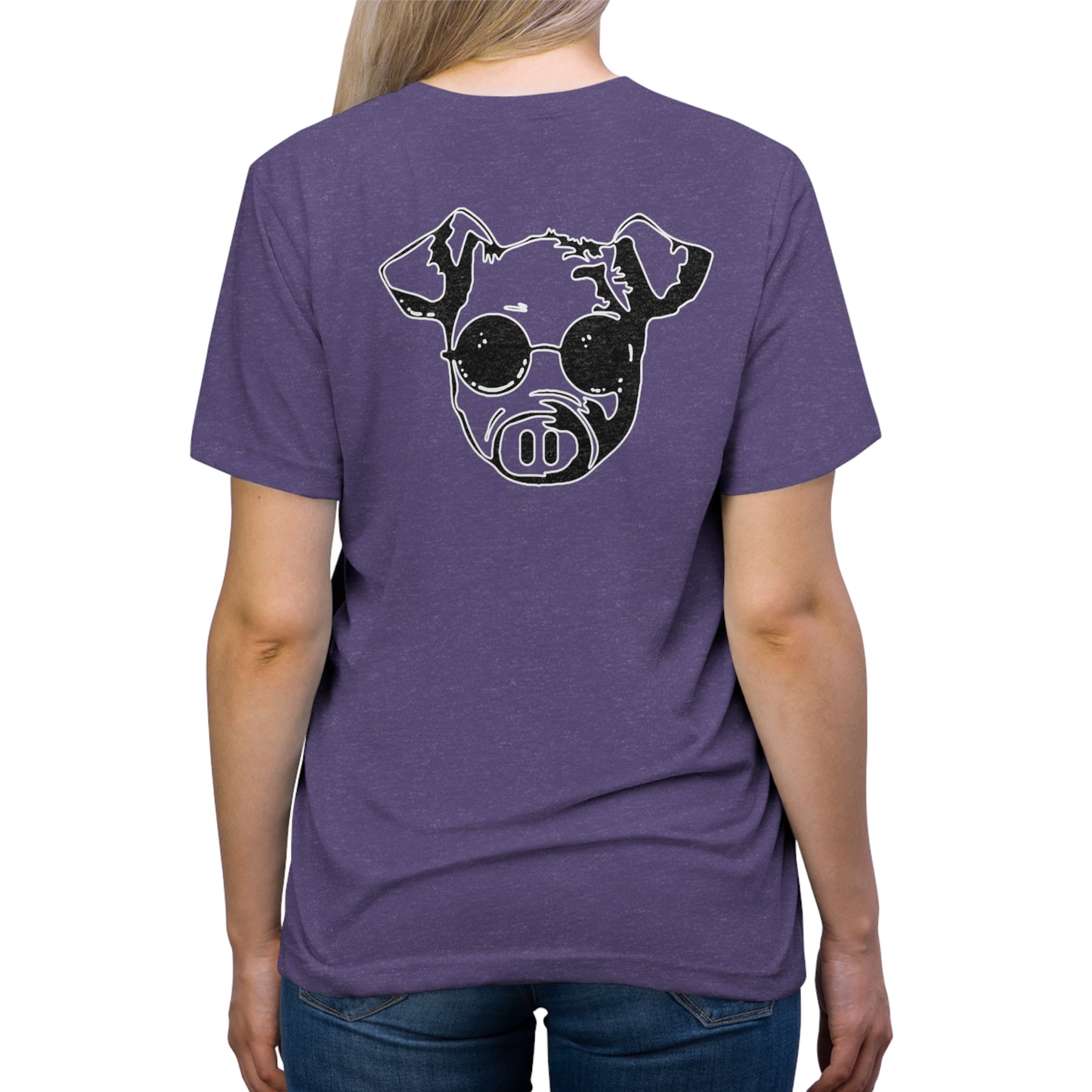 Unisex UltraSoft Triblend Tee | The Blind Pig Glasses