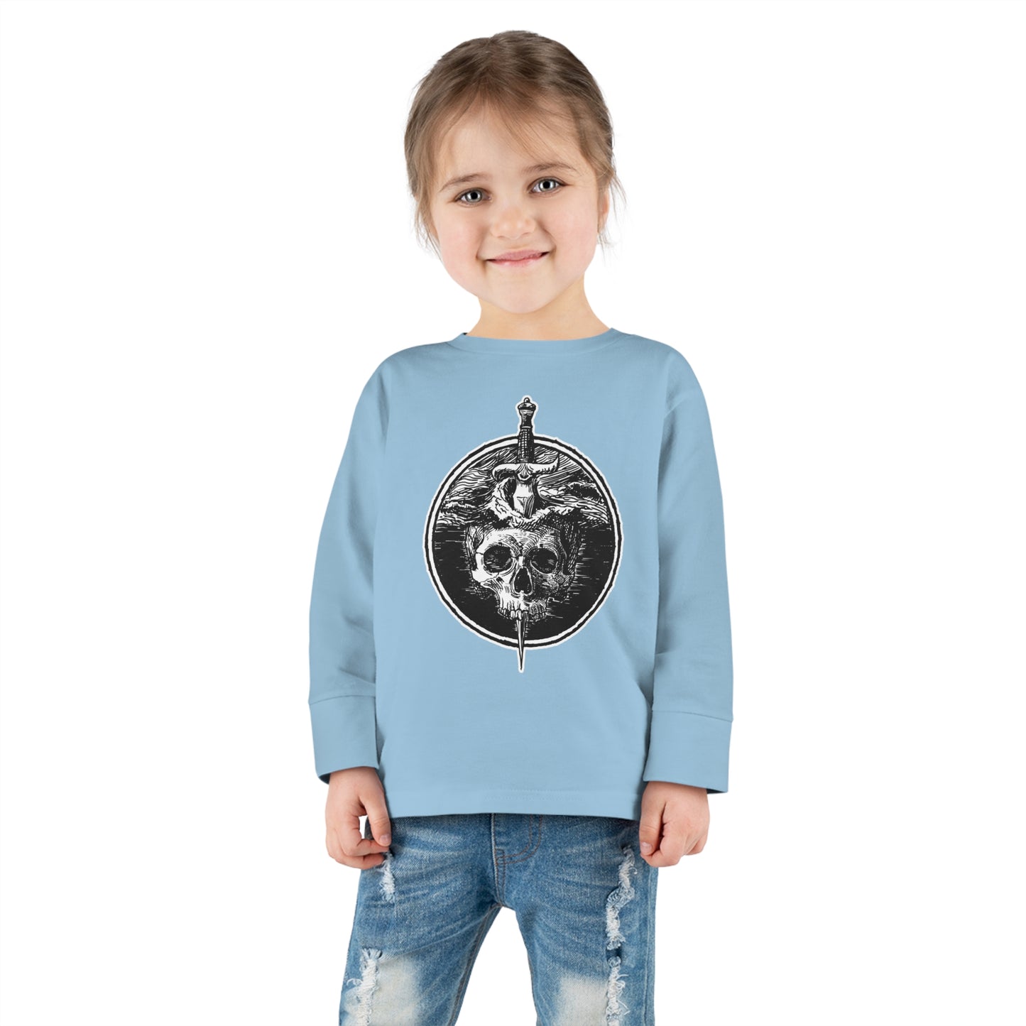 Unisex Toddler Long Sleeve Tee | Sea of Treachery Sigil
