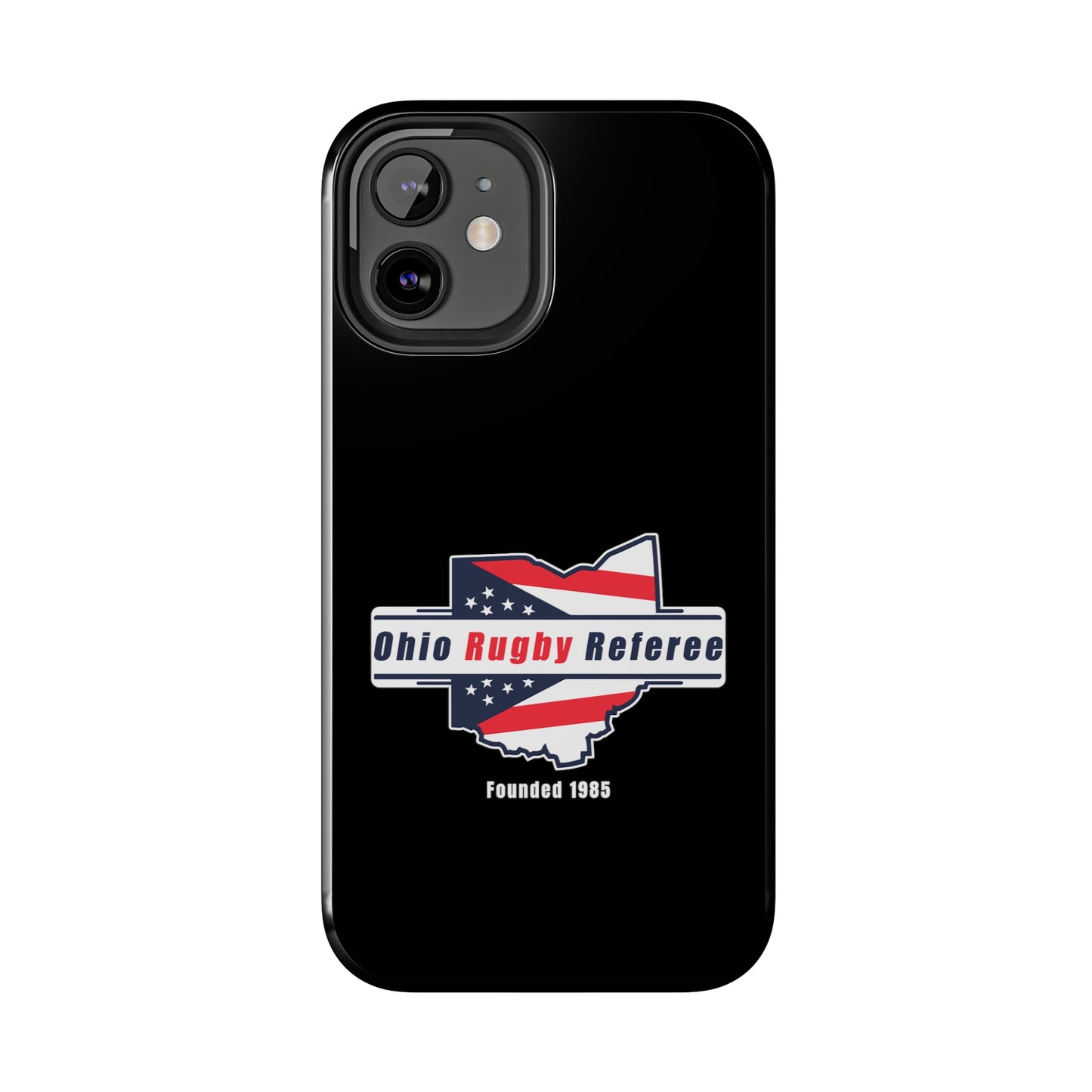 Black Tough Phone Cases | Ohio Rugby Referee Society