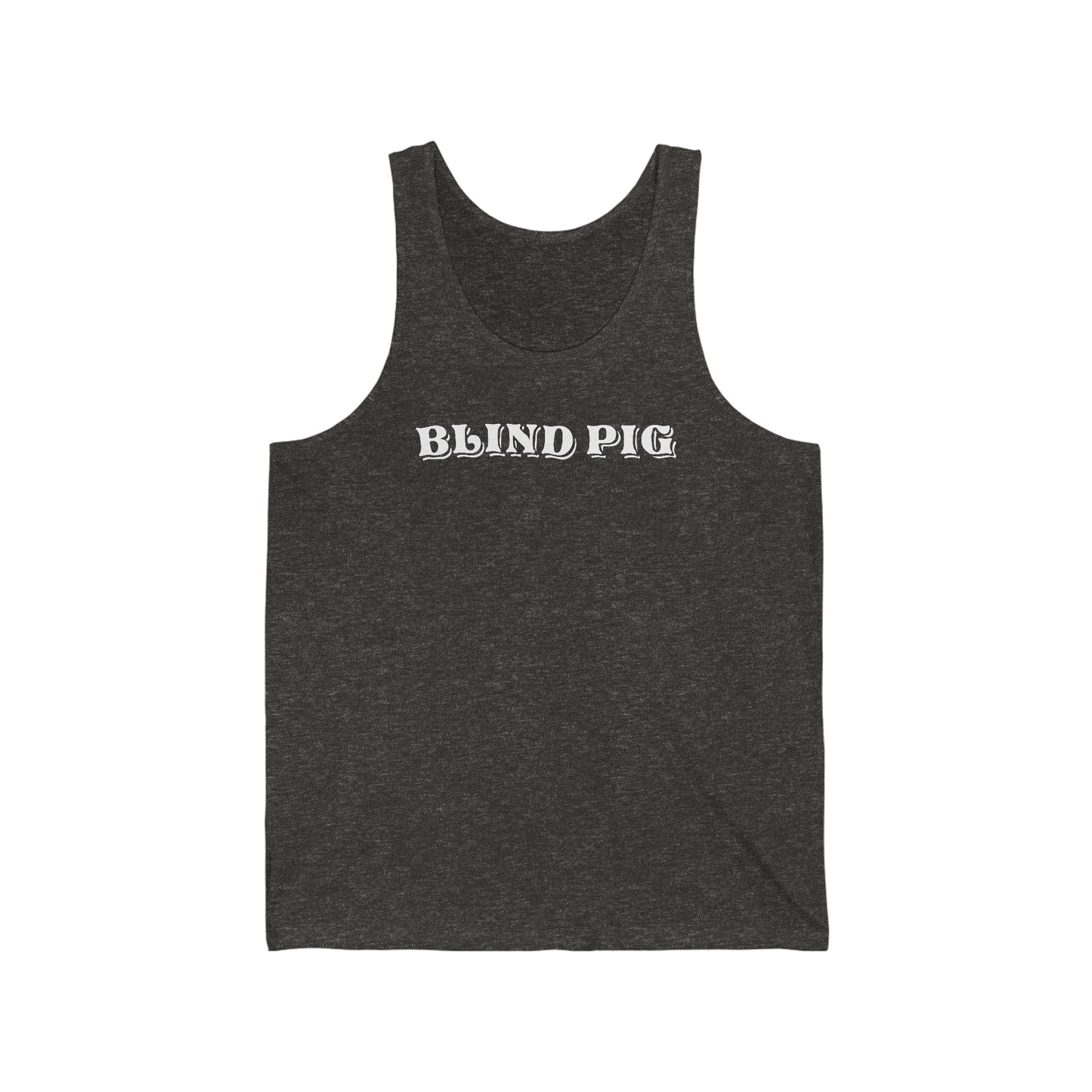 Unisex Jersey Tank | The Blind Pig Glasses