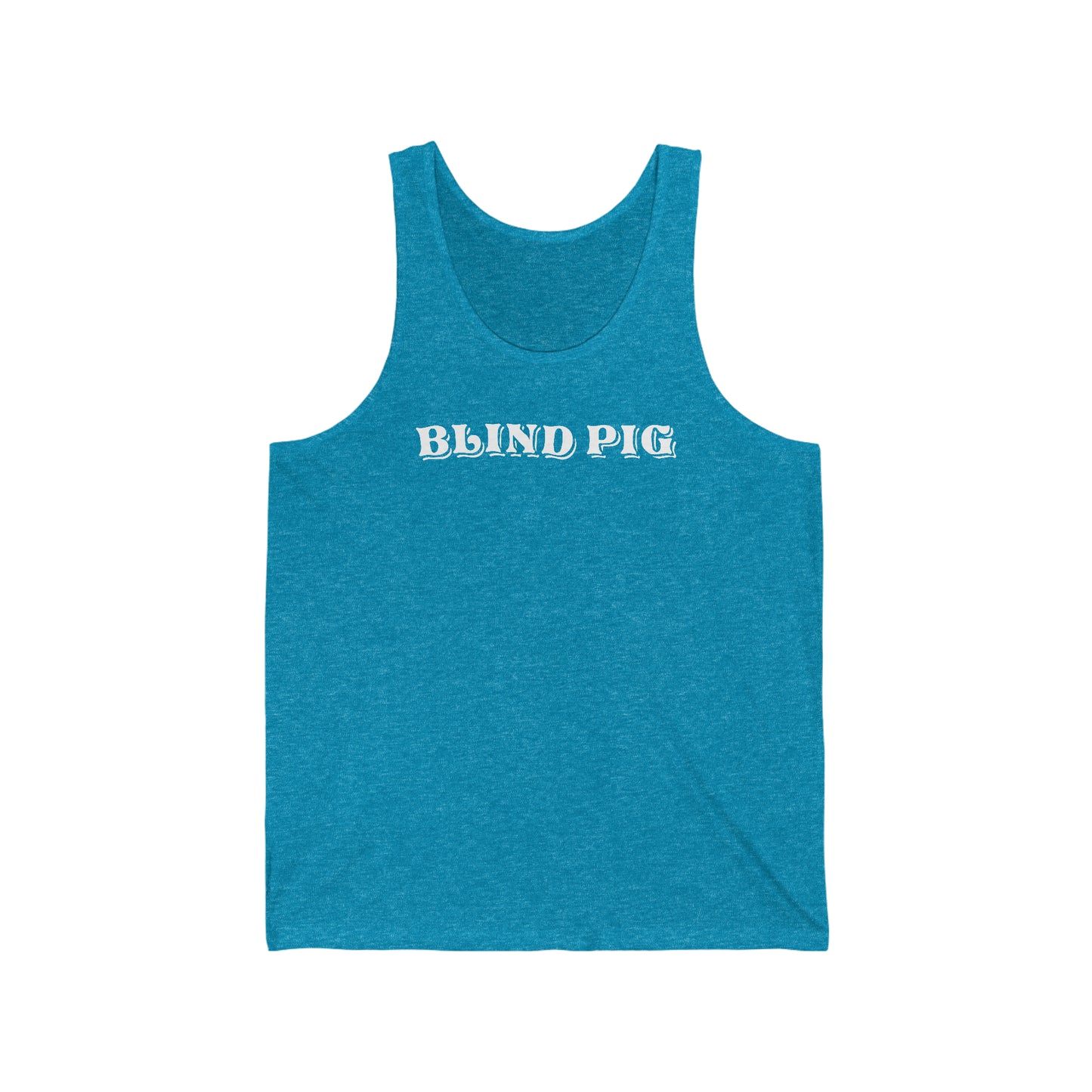 Unisex Jersey Tank | The Blind Pig Glasses