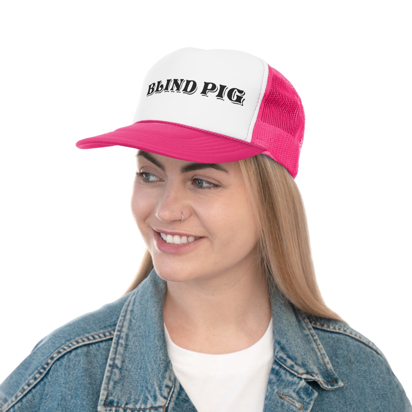 Trucker Cap | The Blind Pig Lettering