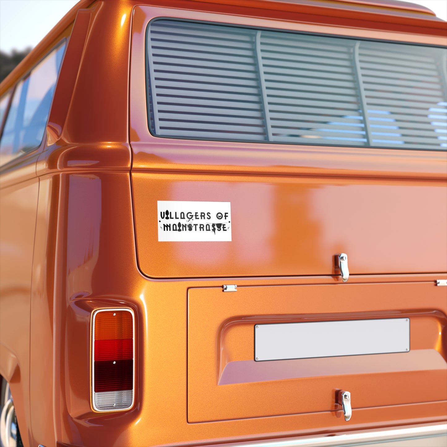 Bumper Stickers | Villagers of Mainstrasse Words w/ Sights