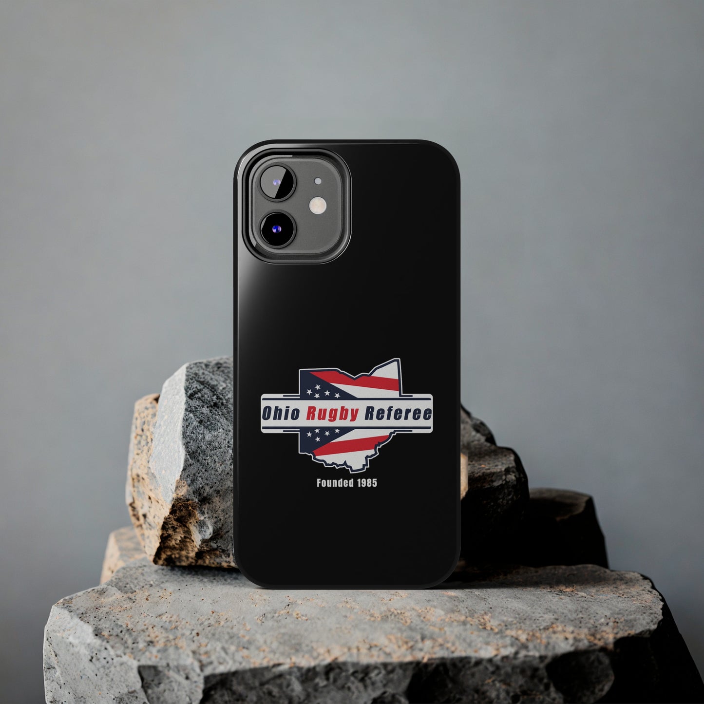 Black Tough Phone Cases | Ohio Rugby Referee Society