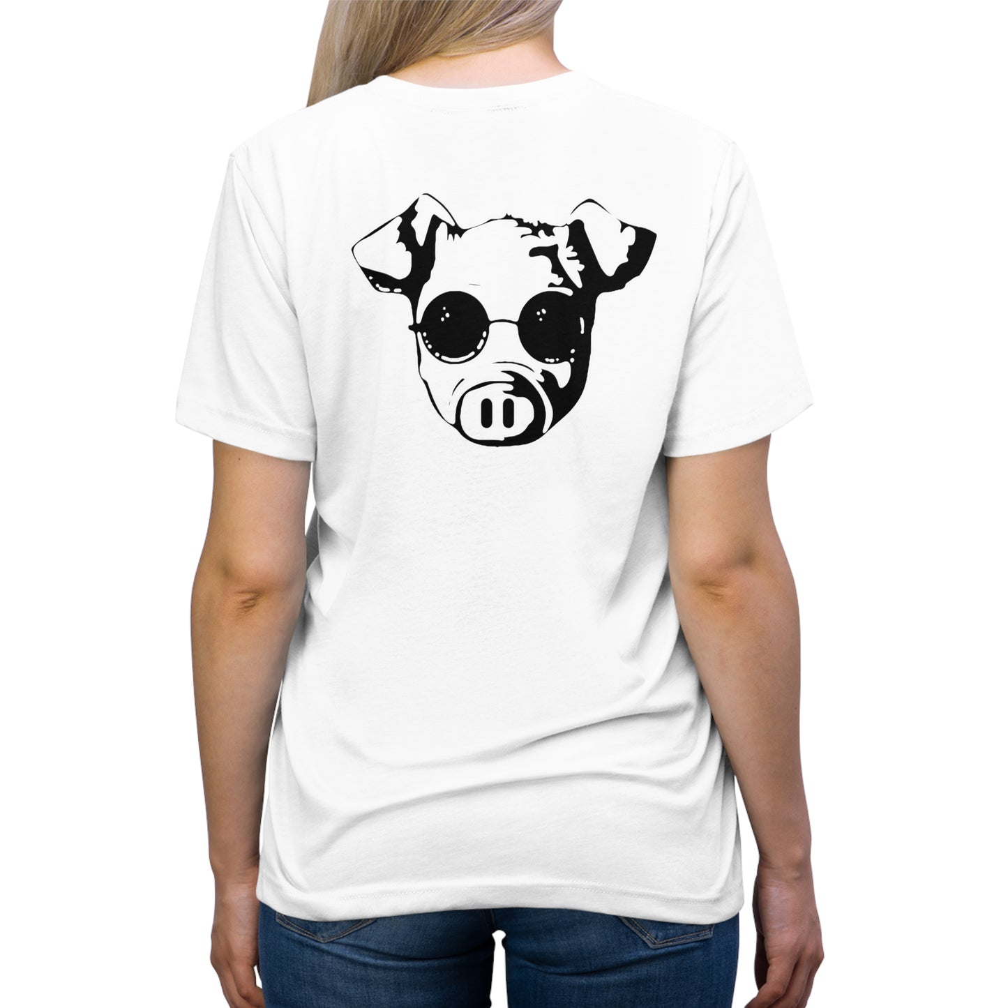 Unisex UltraSoft Triblend Tee | The Blind Pig Glasses