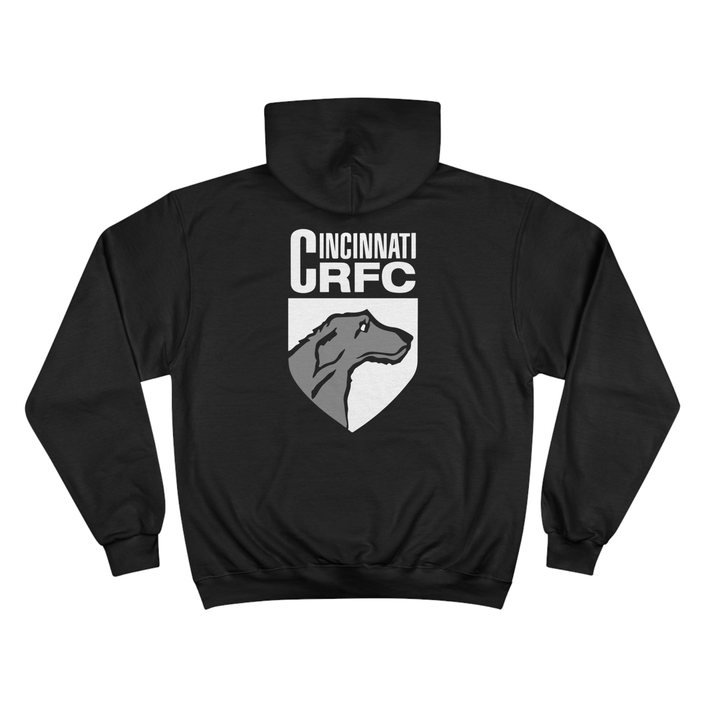 Unisex Champion Hoodie | CRFC Wolfhounds White Crest