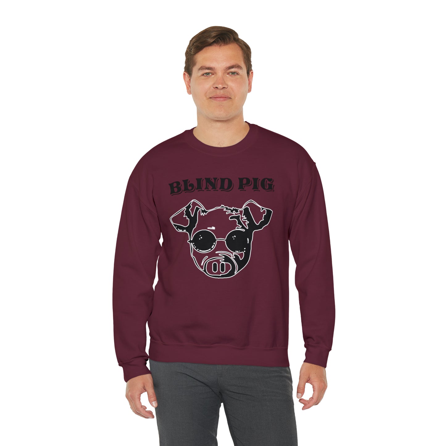 Unisex Heavy Blend™ Crewneck | The Blind Pig Glasses