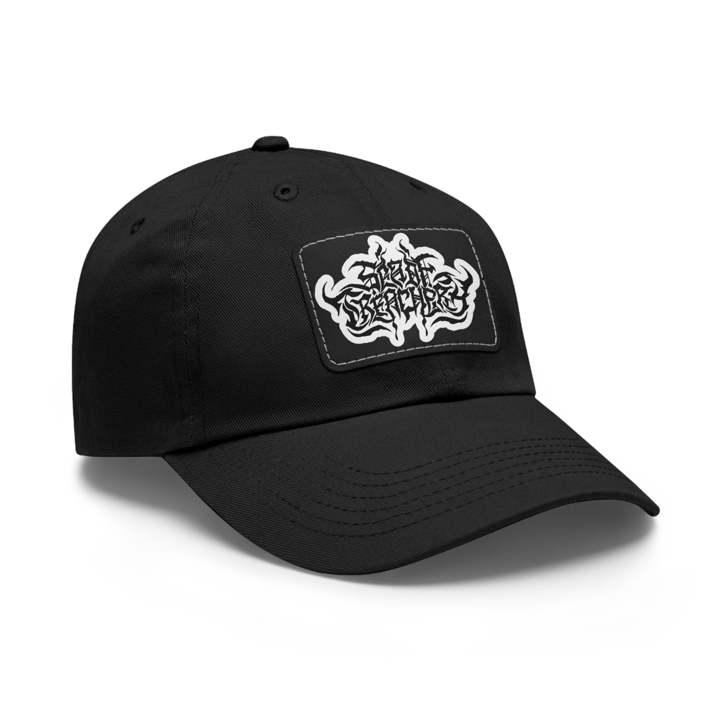 Dad Hat with Leather Patch (Rectangle) | Sea of Treachery