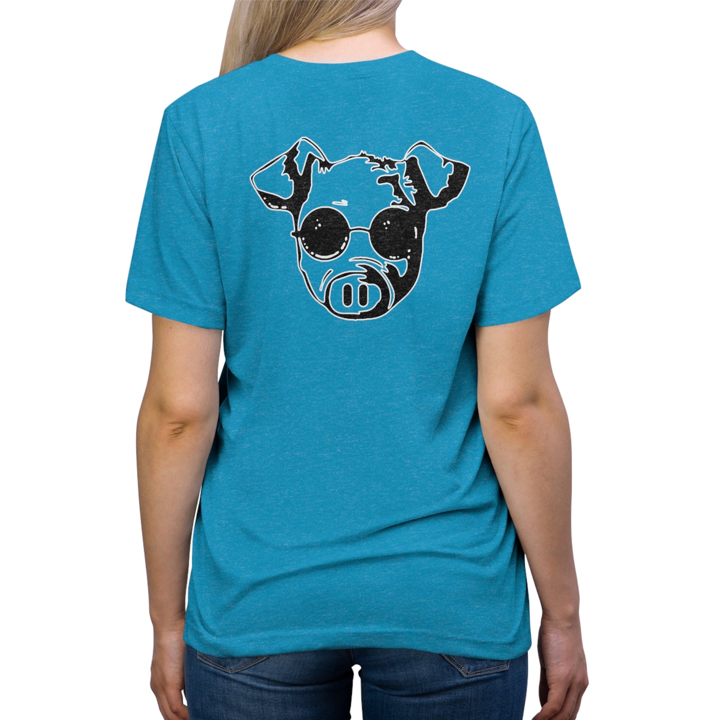 Unisex UltraSoft Triblend Tee | The Blind Pig Glasses