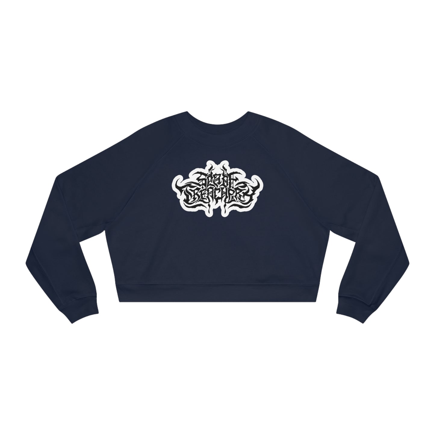 Women's Cropped Fleece Pullover | Sea of Treachery Logo
