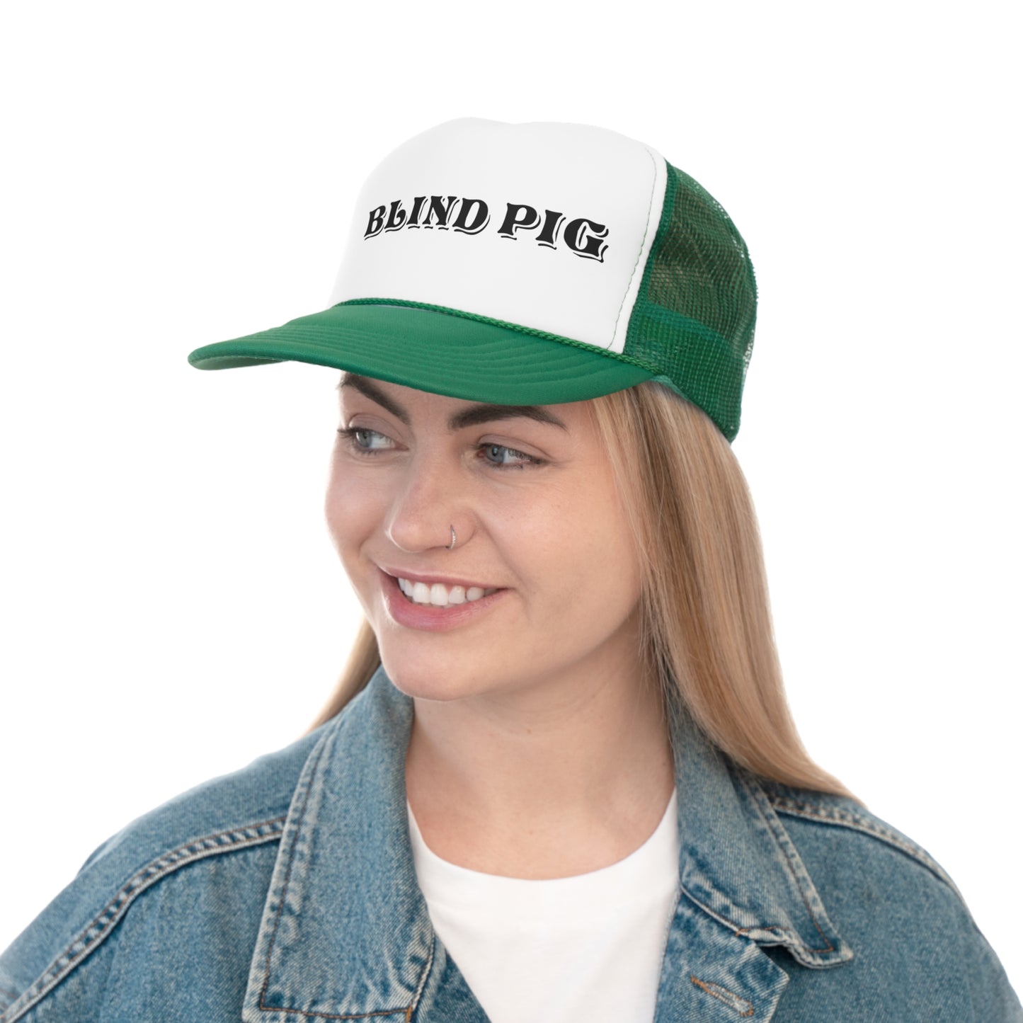 Trucker Cap | The Blind Pig Lettering