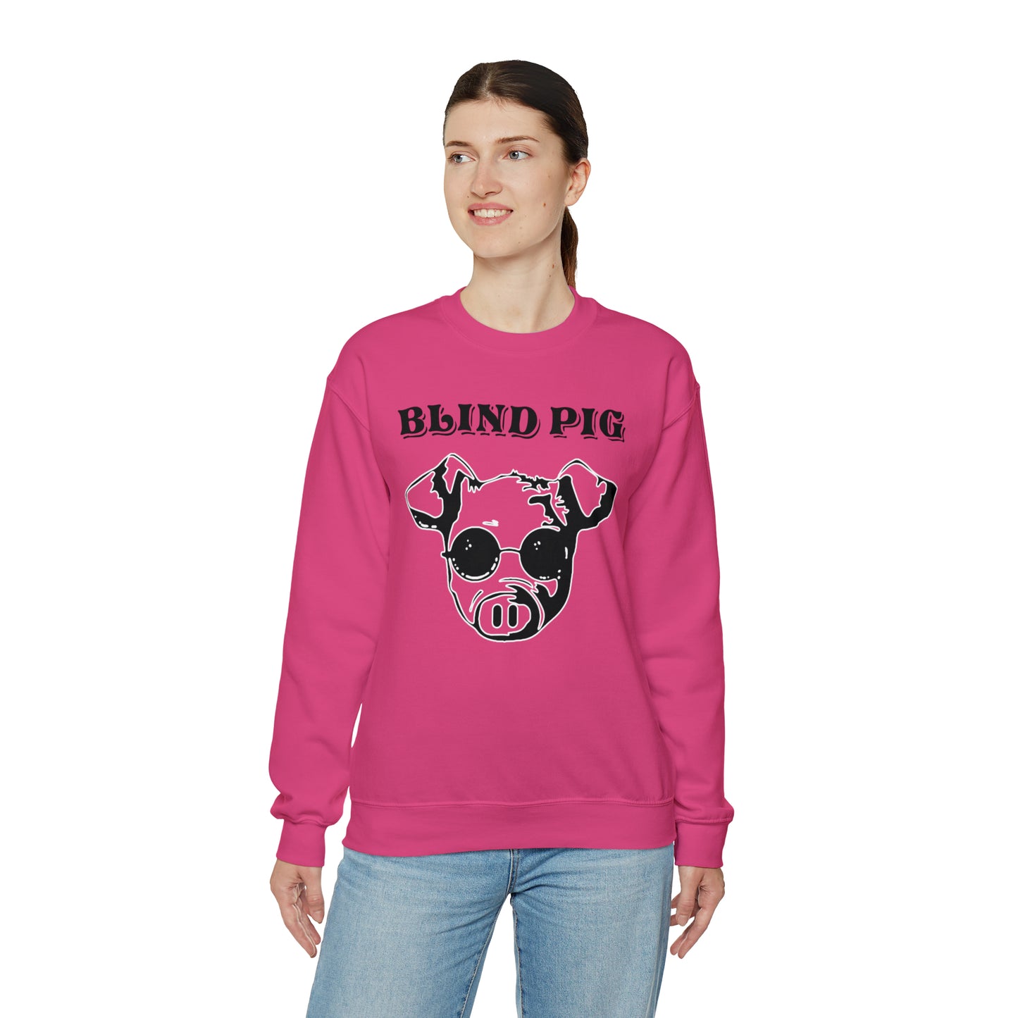 Unisex Heavy Blend™ Crewneck | The Blind Pig Glasses