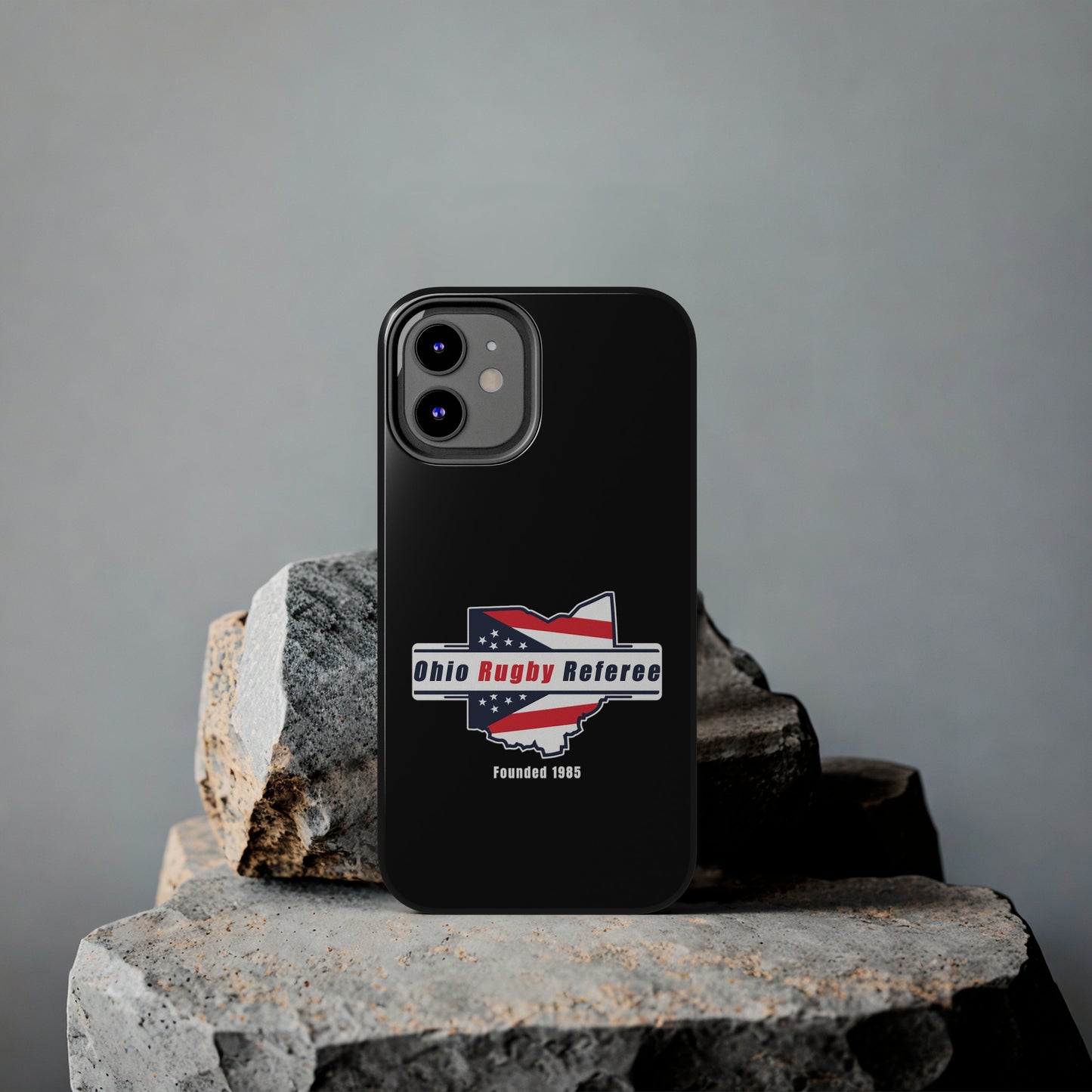 Black Tough Phone Cases | Ohio Rugby Referee Society