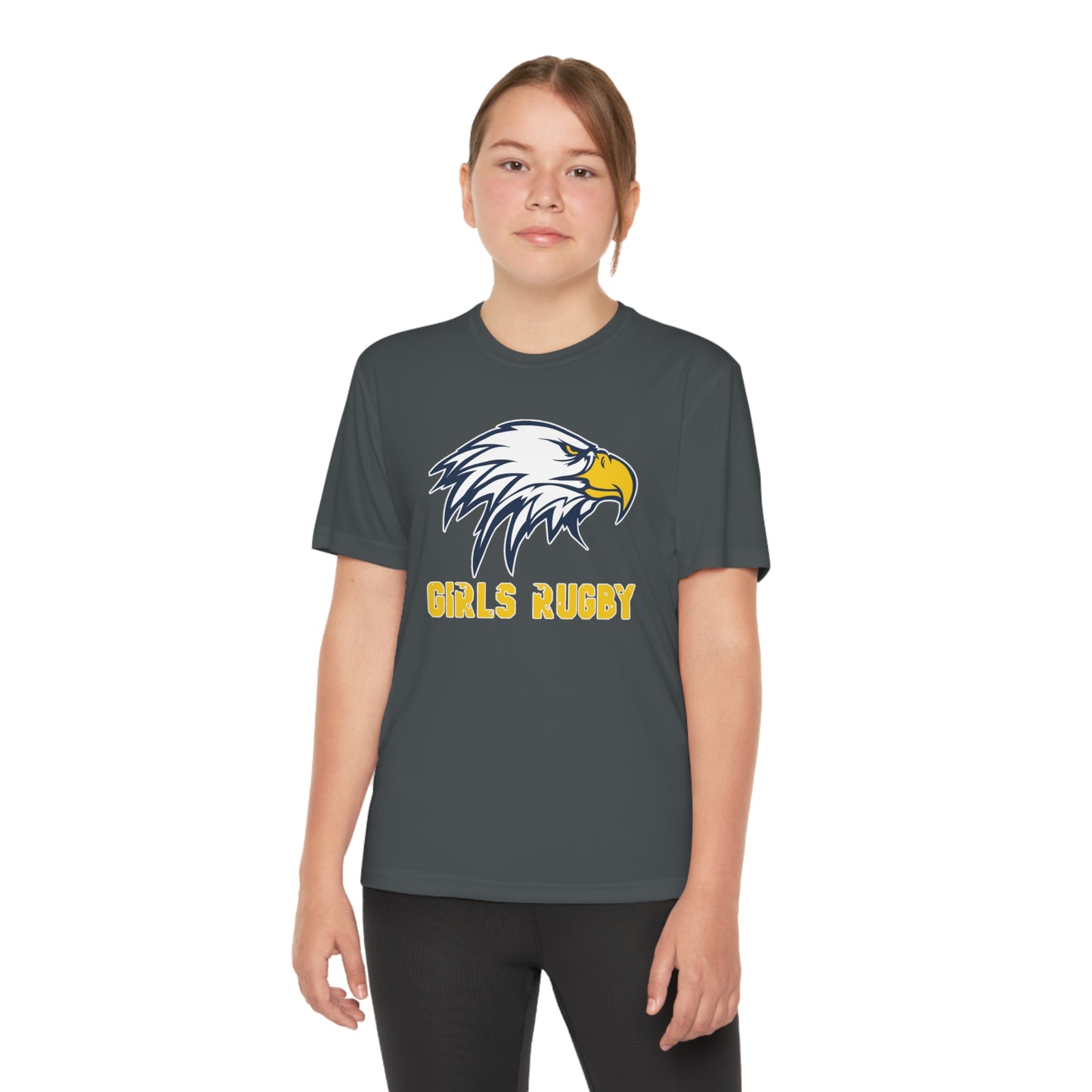 Unisex Youth Wicking Tee | Cincinnati Girls Rugby Logo Color