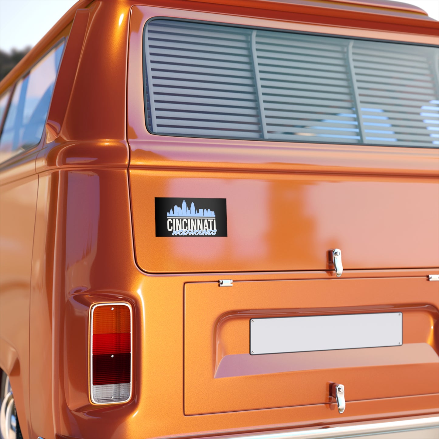 Bumper Sticker | CRFC Wolfhounds Cityscape