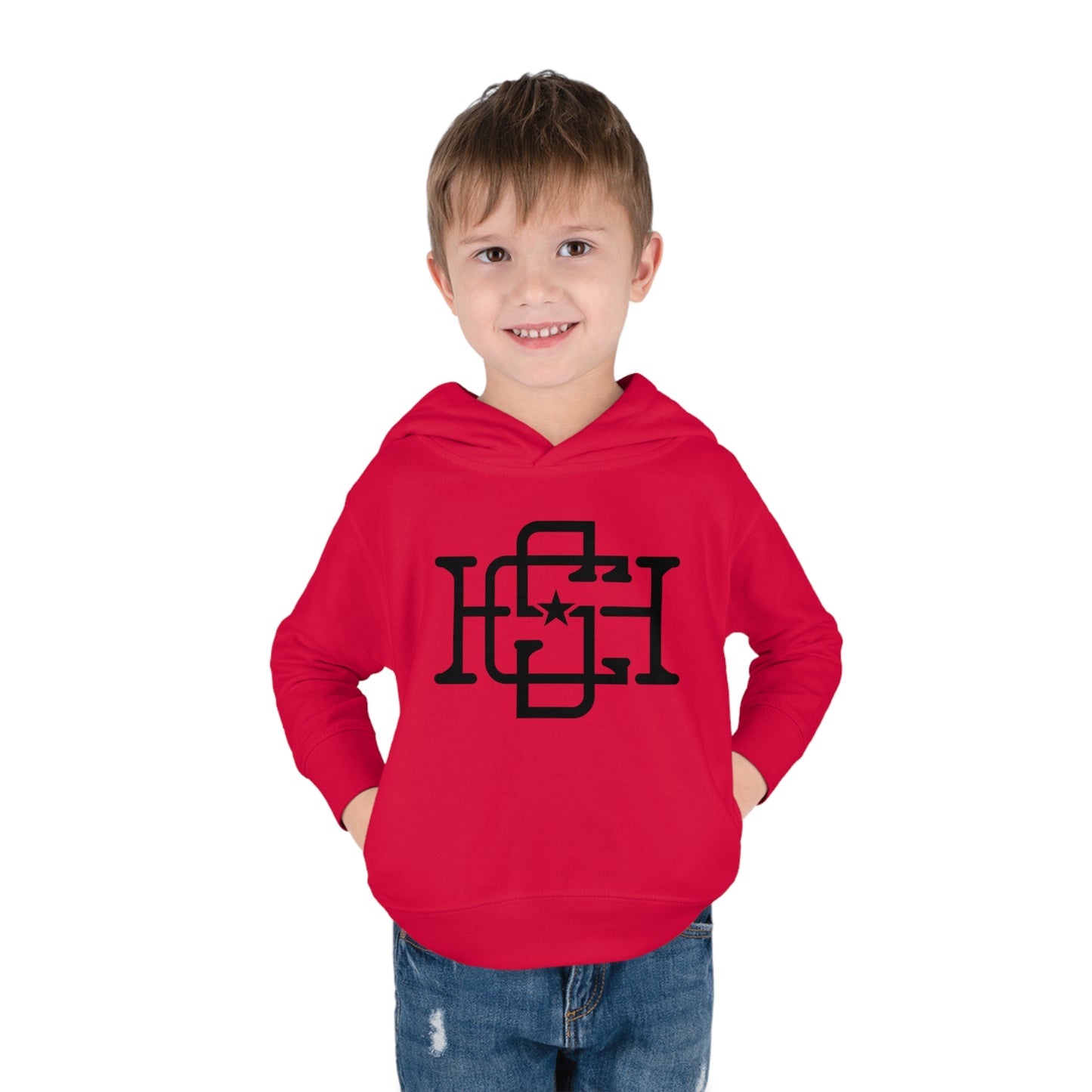 Toddler Pullover Fleece Hoodie | CSHL Knot Logo