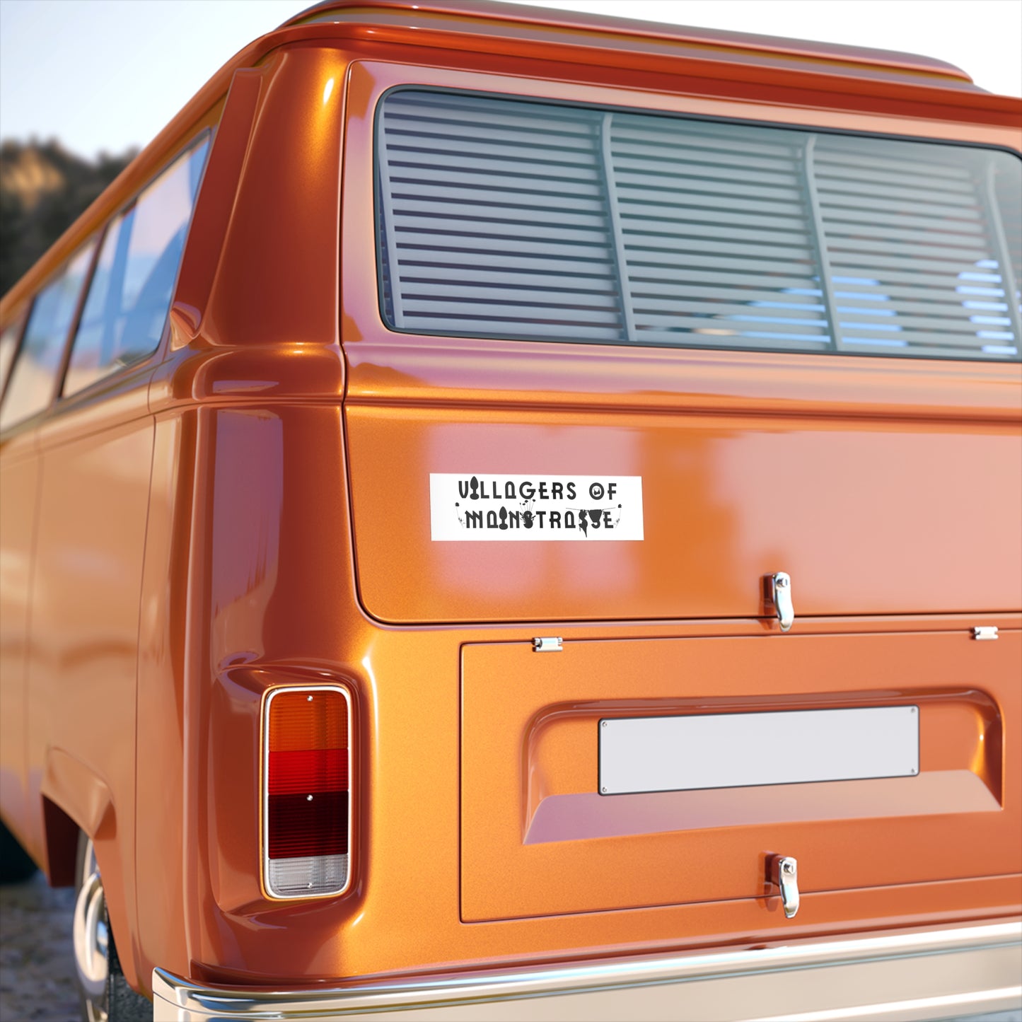 Bumper Stickers | Villagers of Mainstrasse Words w/ Sights